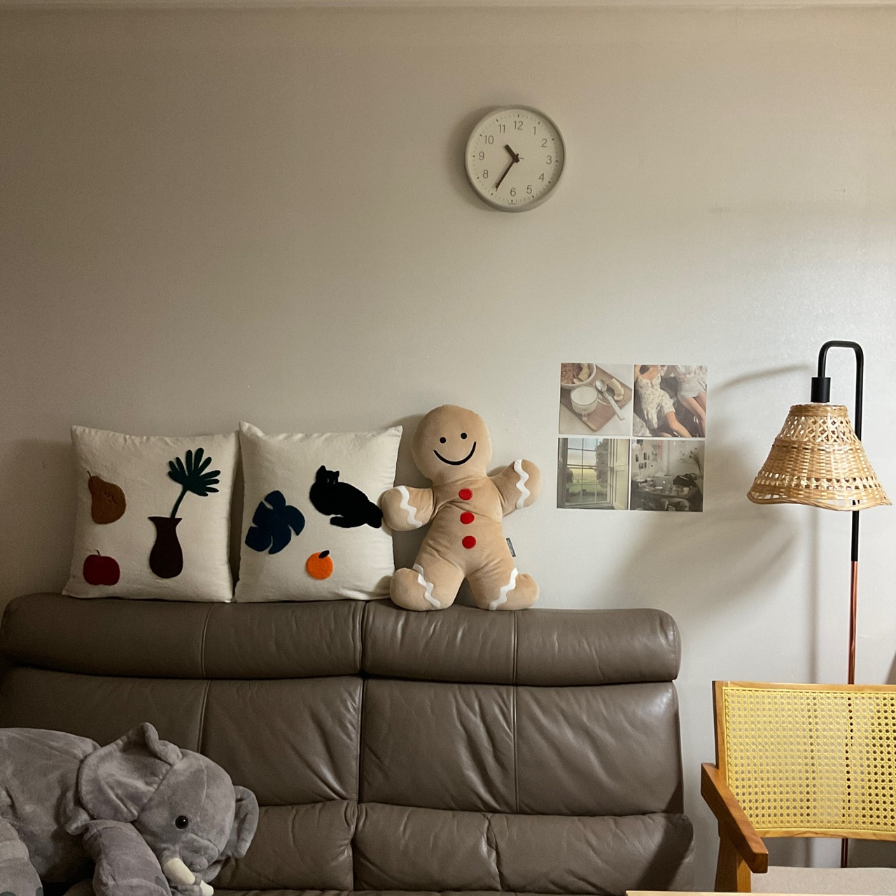 Nordic-Style Silent Wall Clock user photo