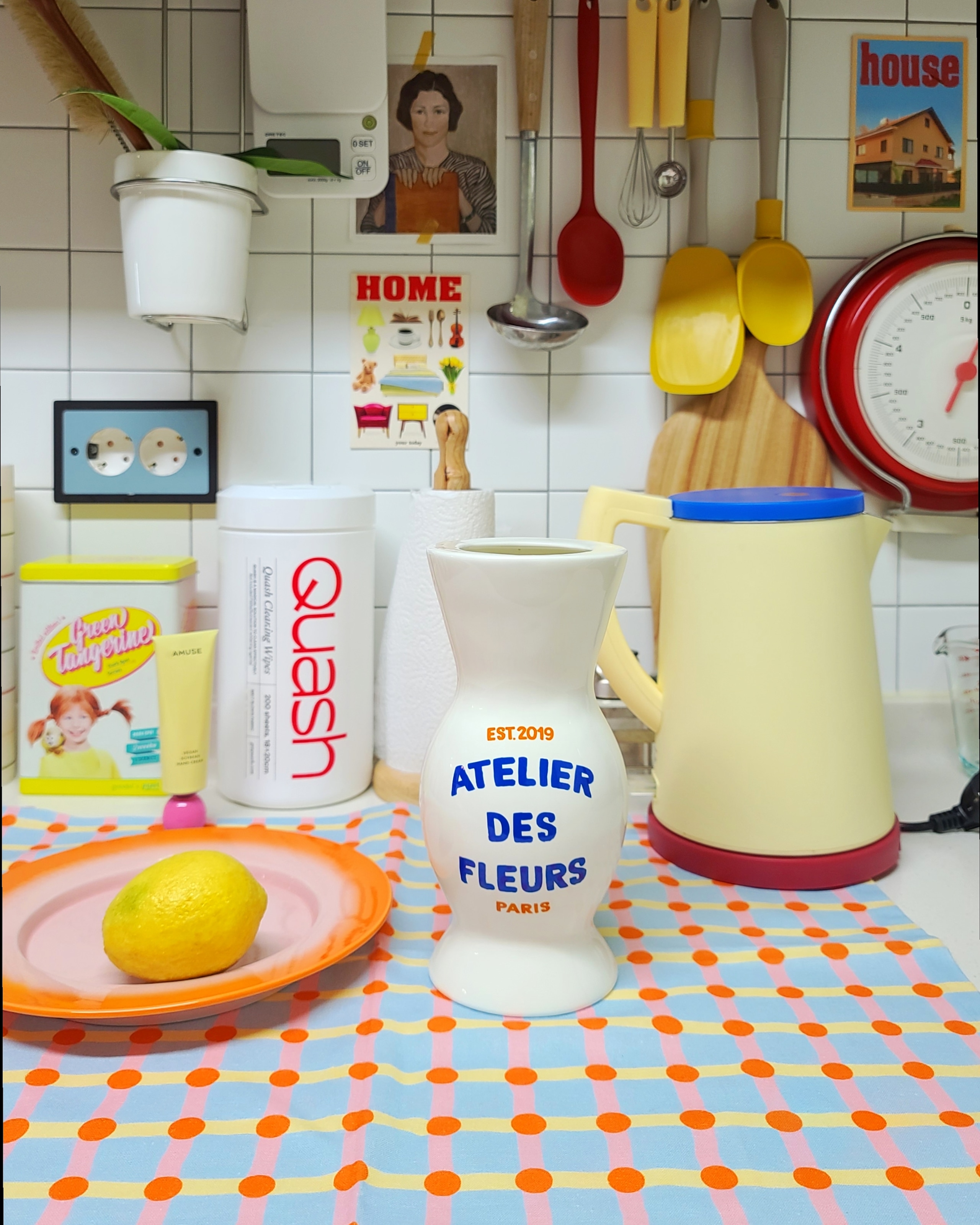 Dot Check Kitchen Towel user photo