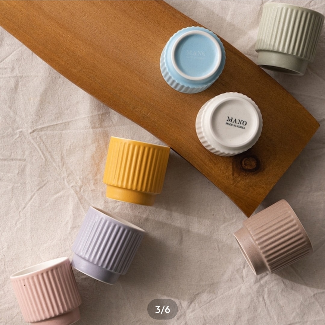 Ribbed Ceramic Soju Shot Glass user photo