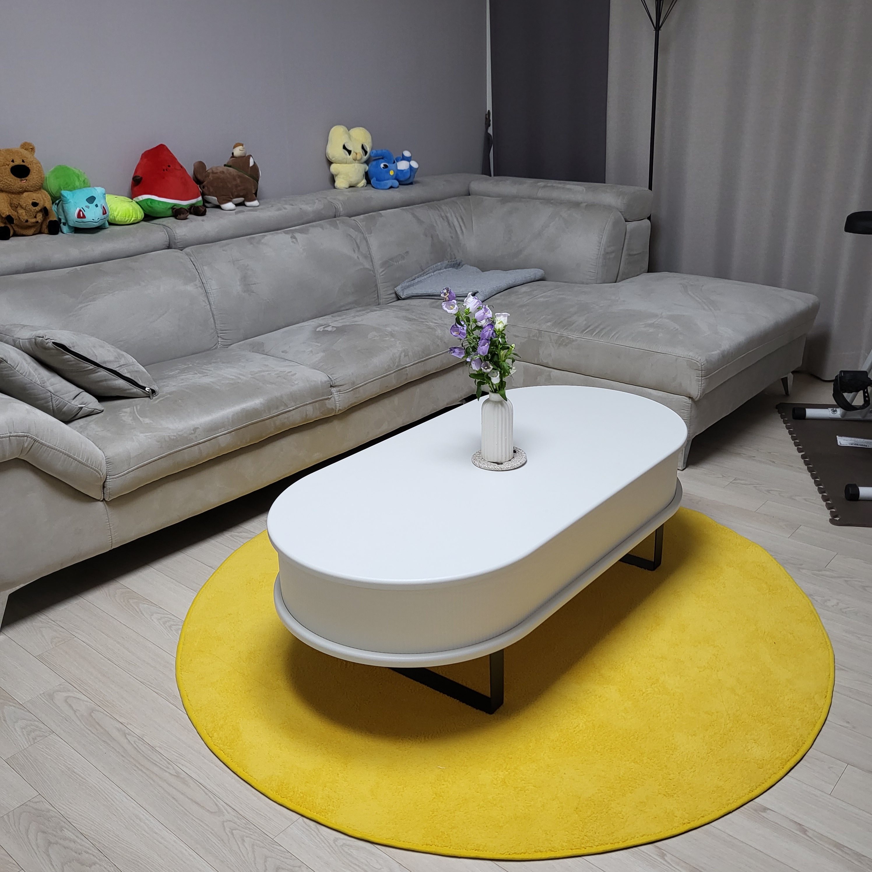 Pop Color Washable Round Rug user photo