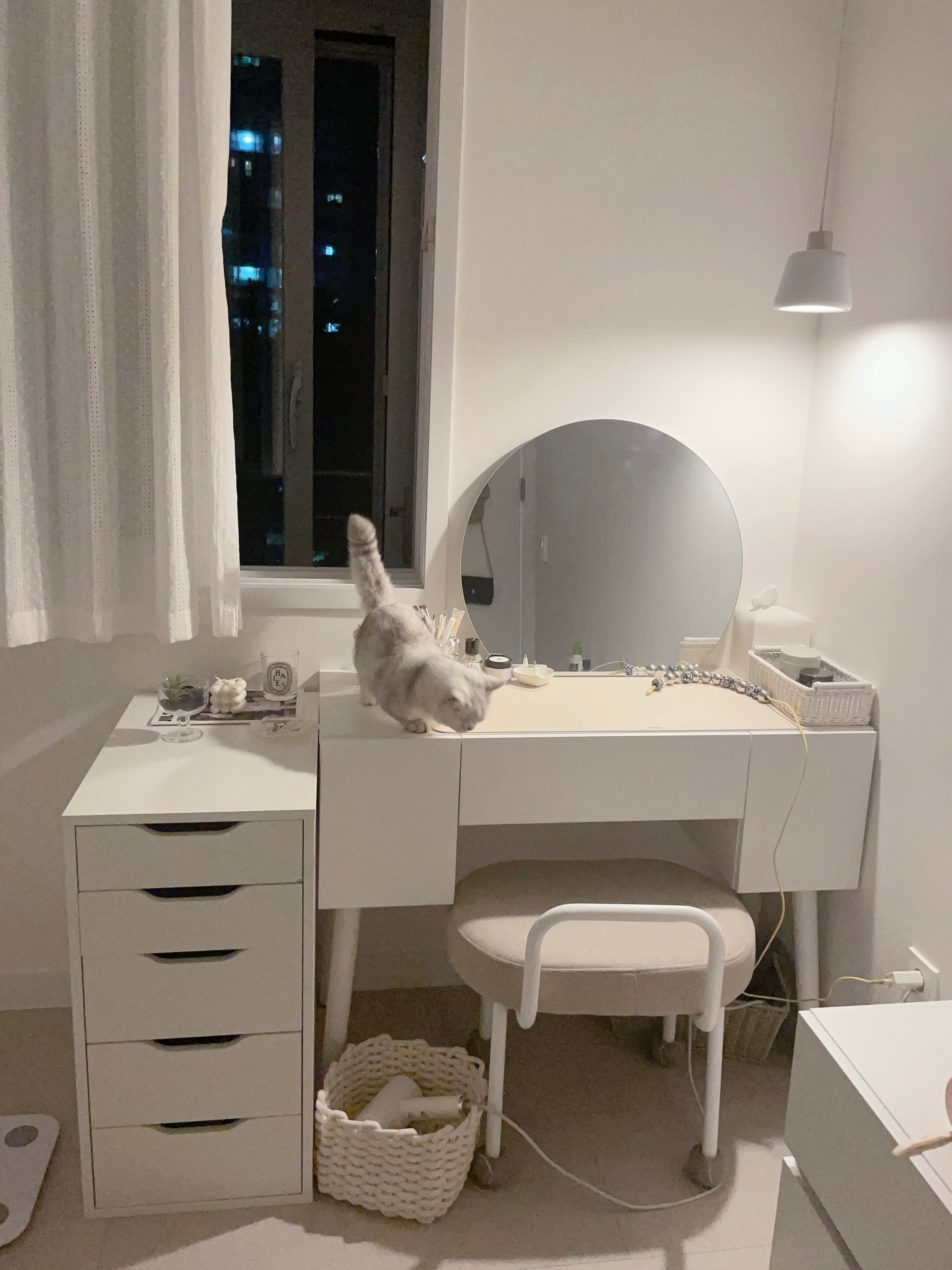 IKEA ALEX アレクス 引き出しユニット［5色］ | Drawer Stops・Modern