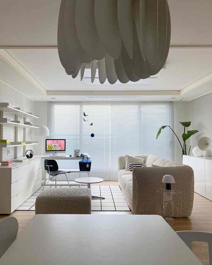 HPL ラウンド ローテーブル［2サイズ］を使ったコーディネート 2