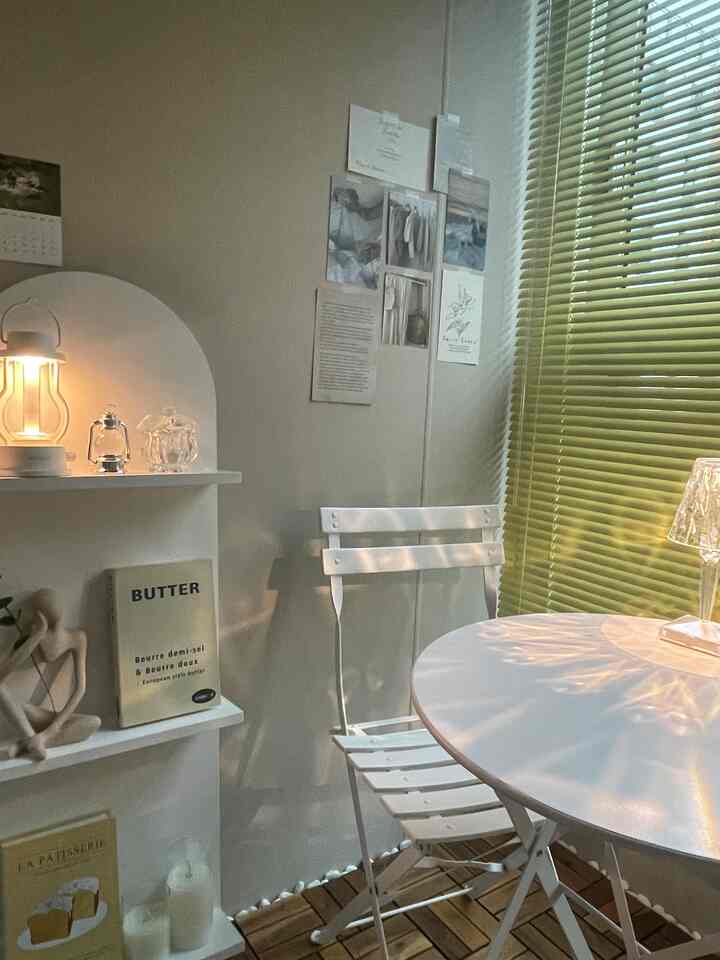 LED グラスキャンドル［2色・3サイズ］を使ったコーディネート 3