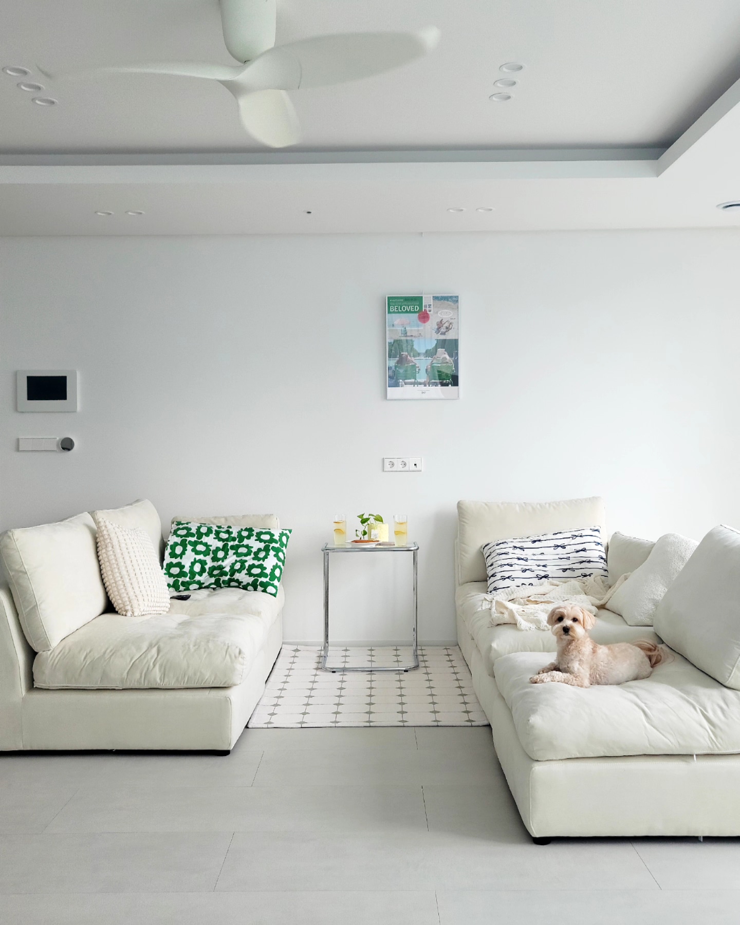Glass C-Frame Side Table user photo