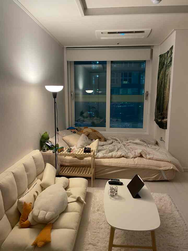 シフォン ファブリックポスター Sunny Forest［2サイズ］を使ったコーディネート 2