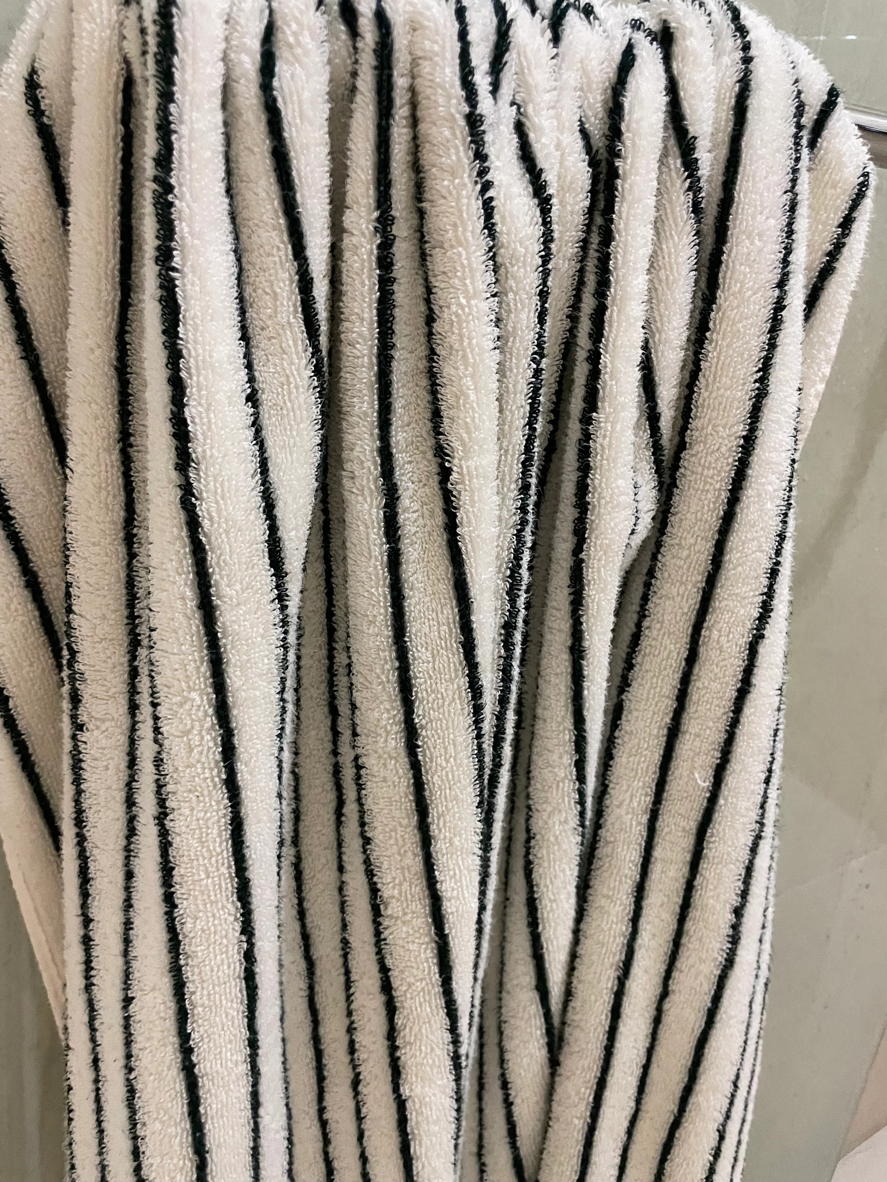 Cotton Modern Stripe Oversized Bath & Beach Towel user photo