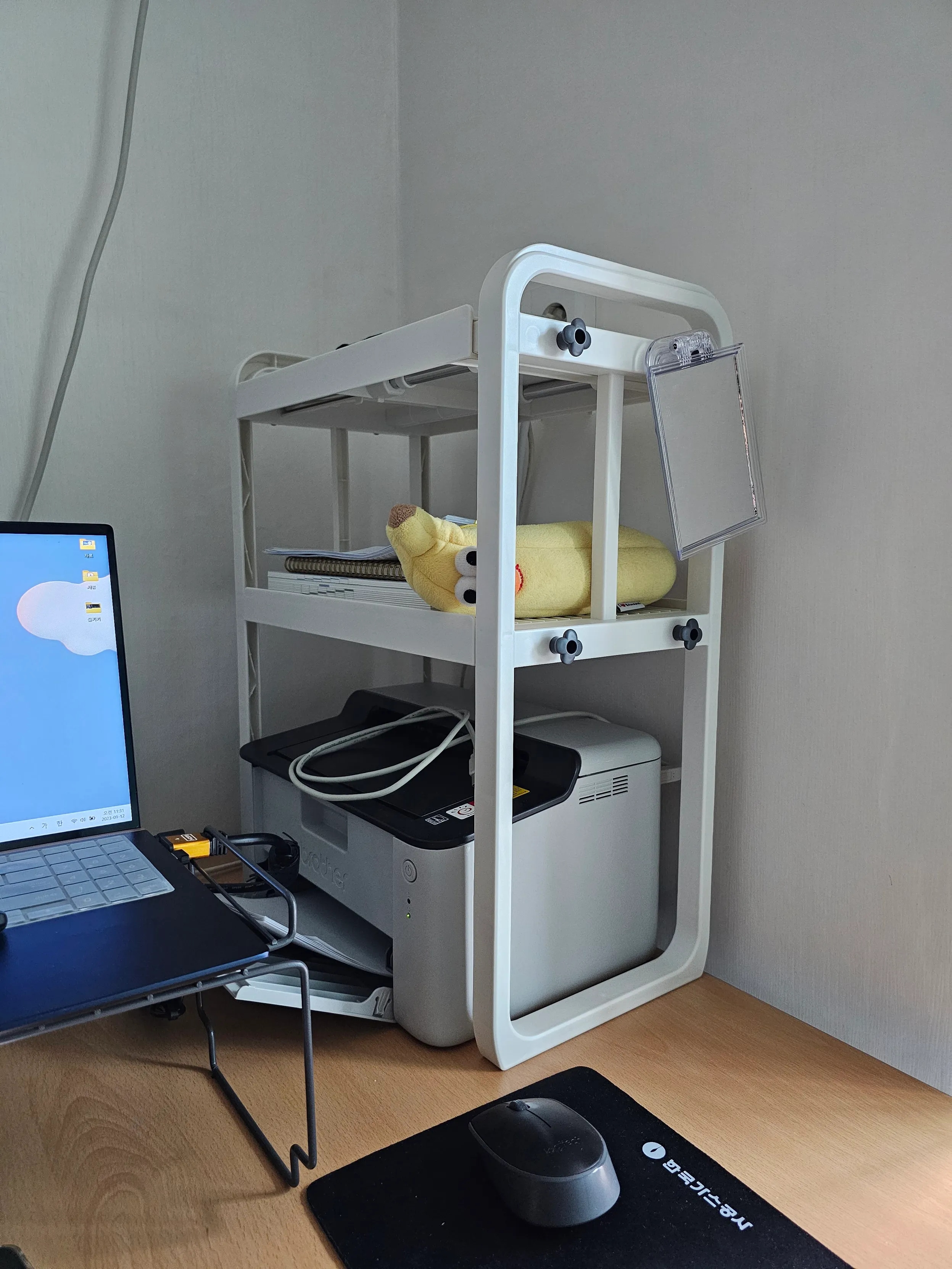 Adjustable Desk Storage Shelf (2-Tier) user photo
