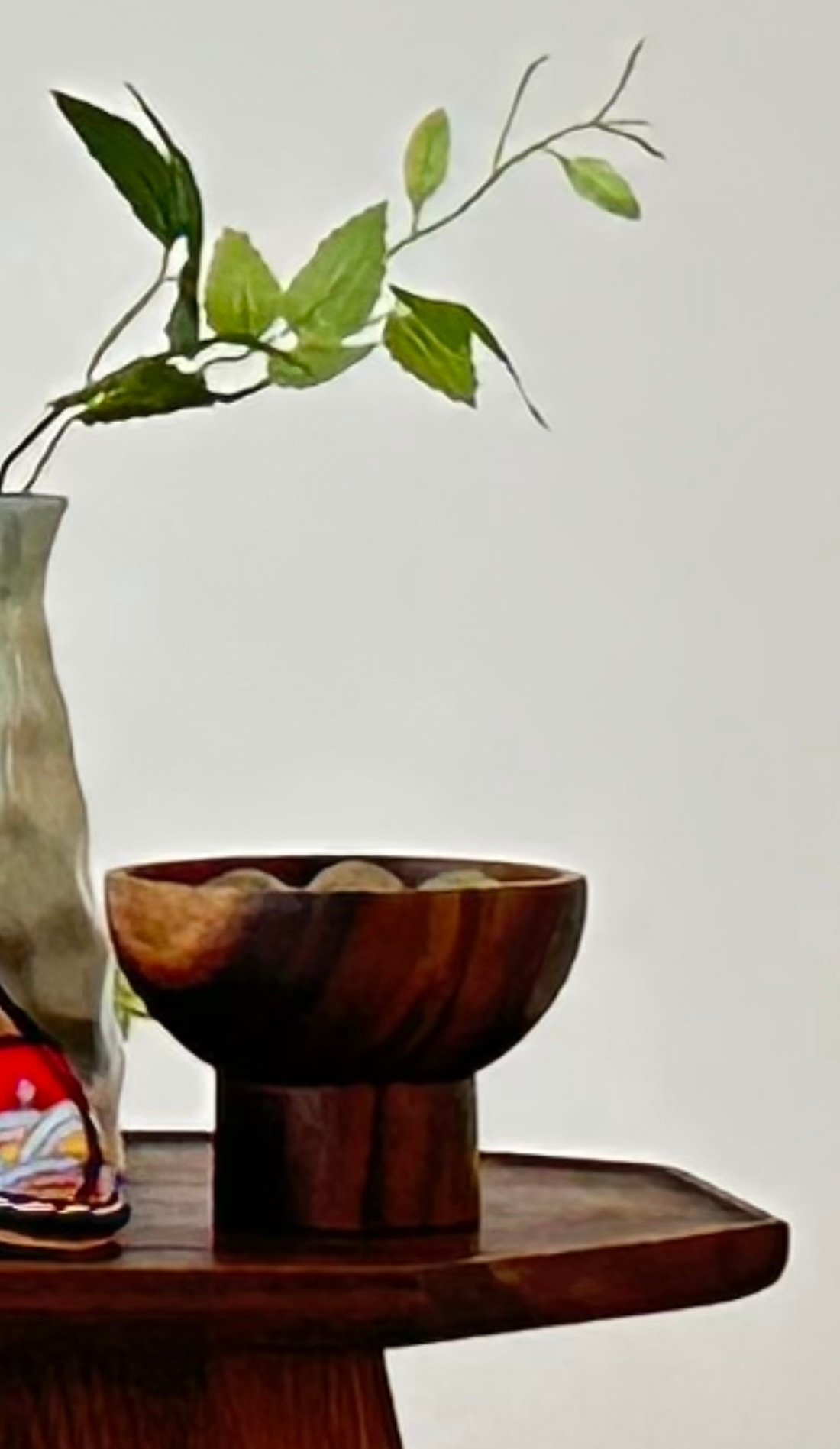 Acacia Wood Pedestal Bowl user photo