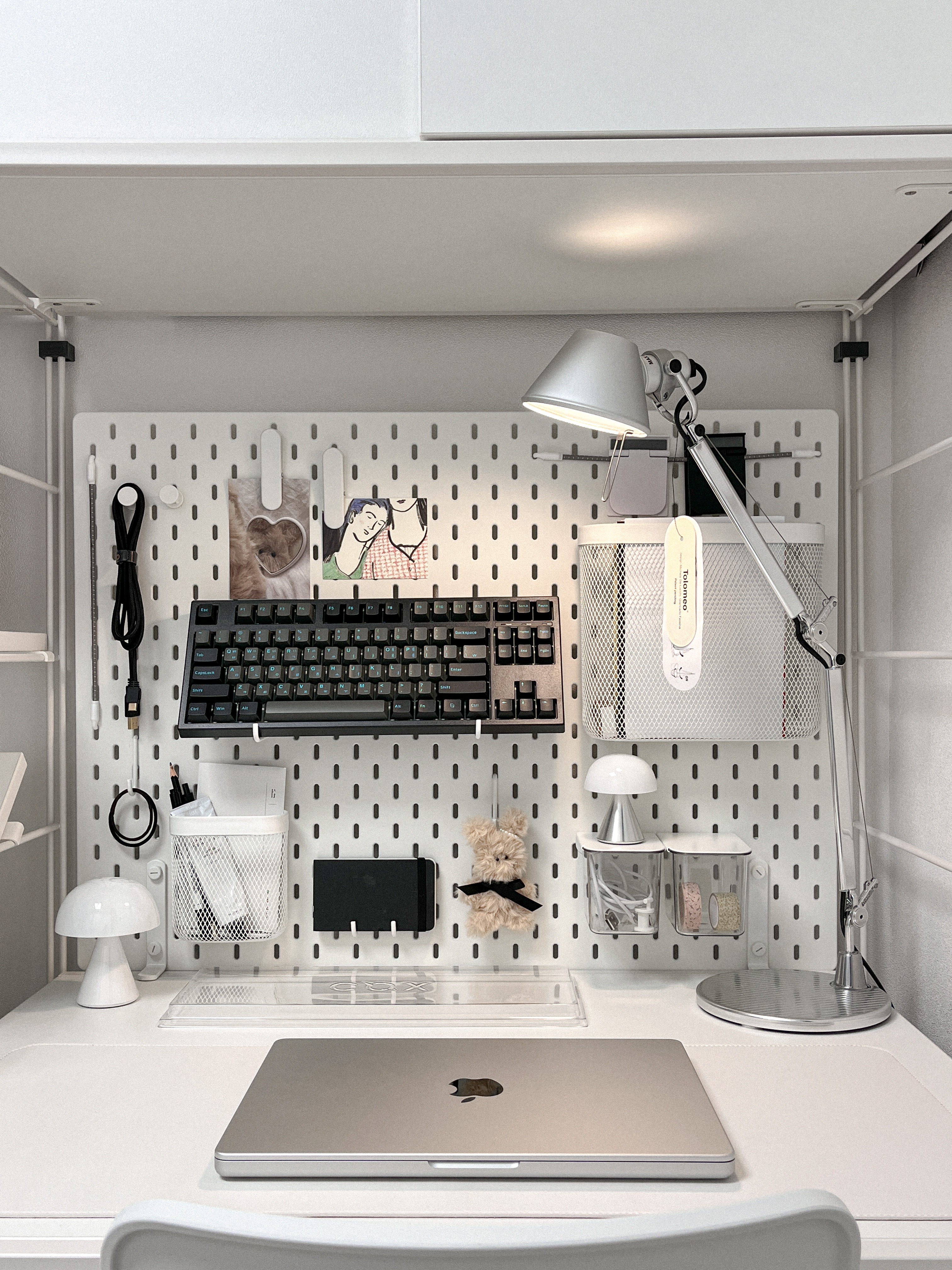 IKEA SKÅDIS スコーディス クリップ 2 ピース［2色］ | Organization
