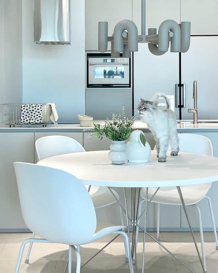 🫧

After the Chuseok holiday, I finally cleaned up my house that was like a chaos. Hehe 🥵

I brought a Majis table into my house!
The white interior and white table make it look brighter.

I was worried about how it would look because it was my first time using a round table,
but there is more space in front and behind the table,
and it seems better to sit in a circle and eat a meal together. 👨‍👩‍👧

If you are thinking about a round table, I recommend this Majis table!

#Ohaus #오하우스시즌9 #오하우스픽 #주방인테리어 #부엌인테리어 #식탁인테리어 #주방 #식탁 #식탁추천 #원형테이블 #마지스 #마지스테이블 #이번달잘샀템