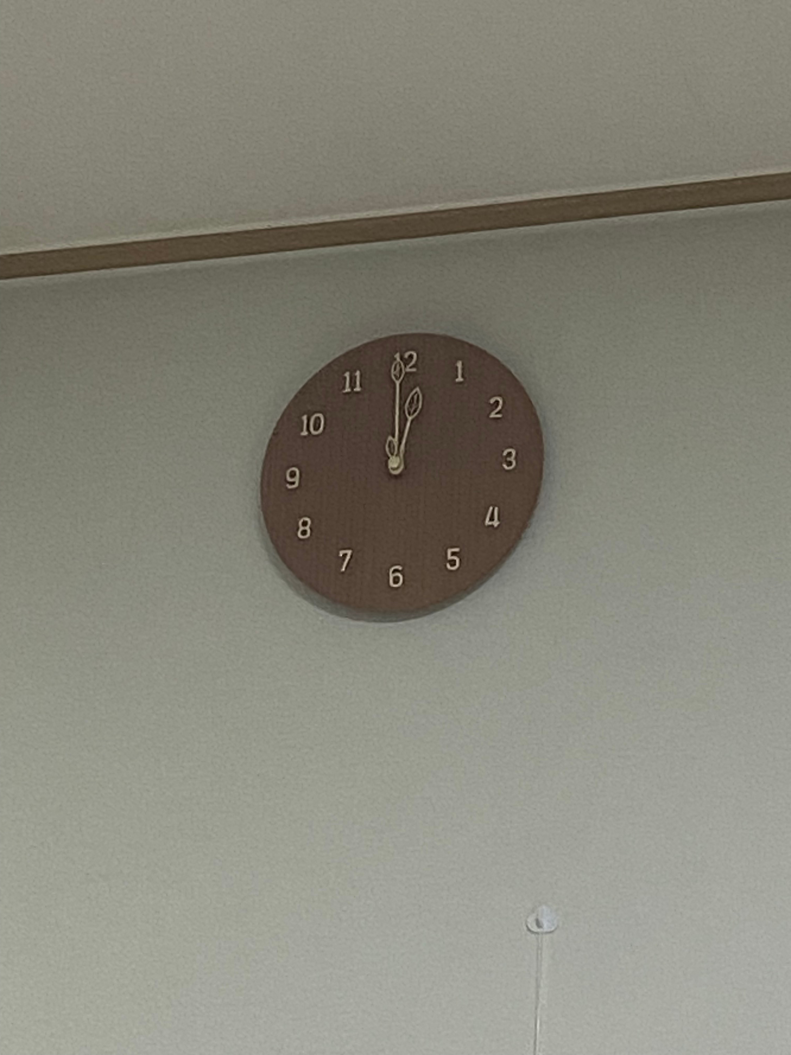 Wood Nature Leaf Wall Clock user photo