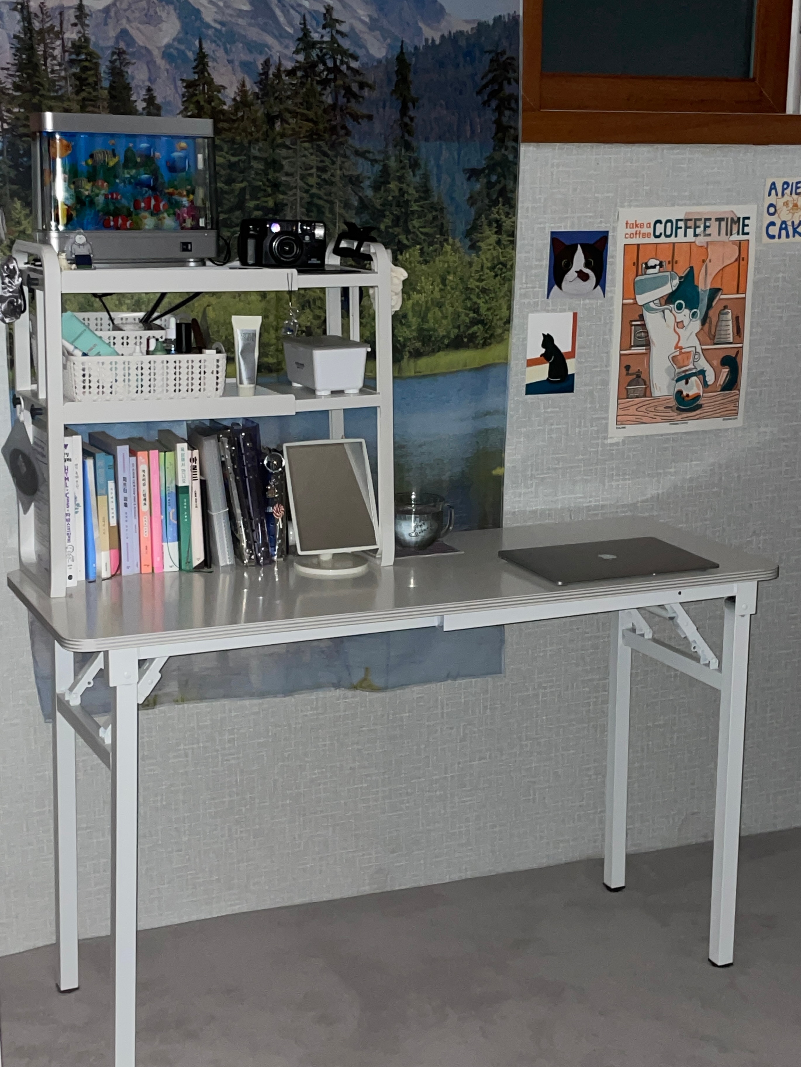 Adjustable Desk Storage Shelf (2-Tier) user photo
