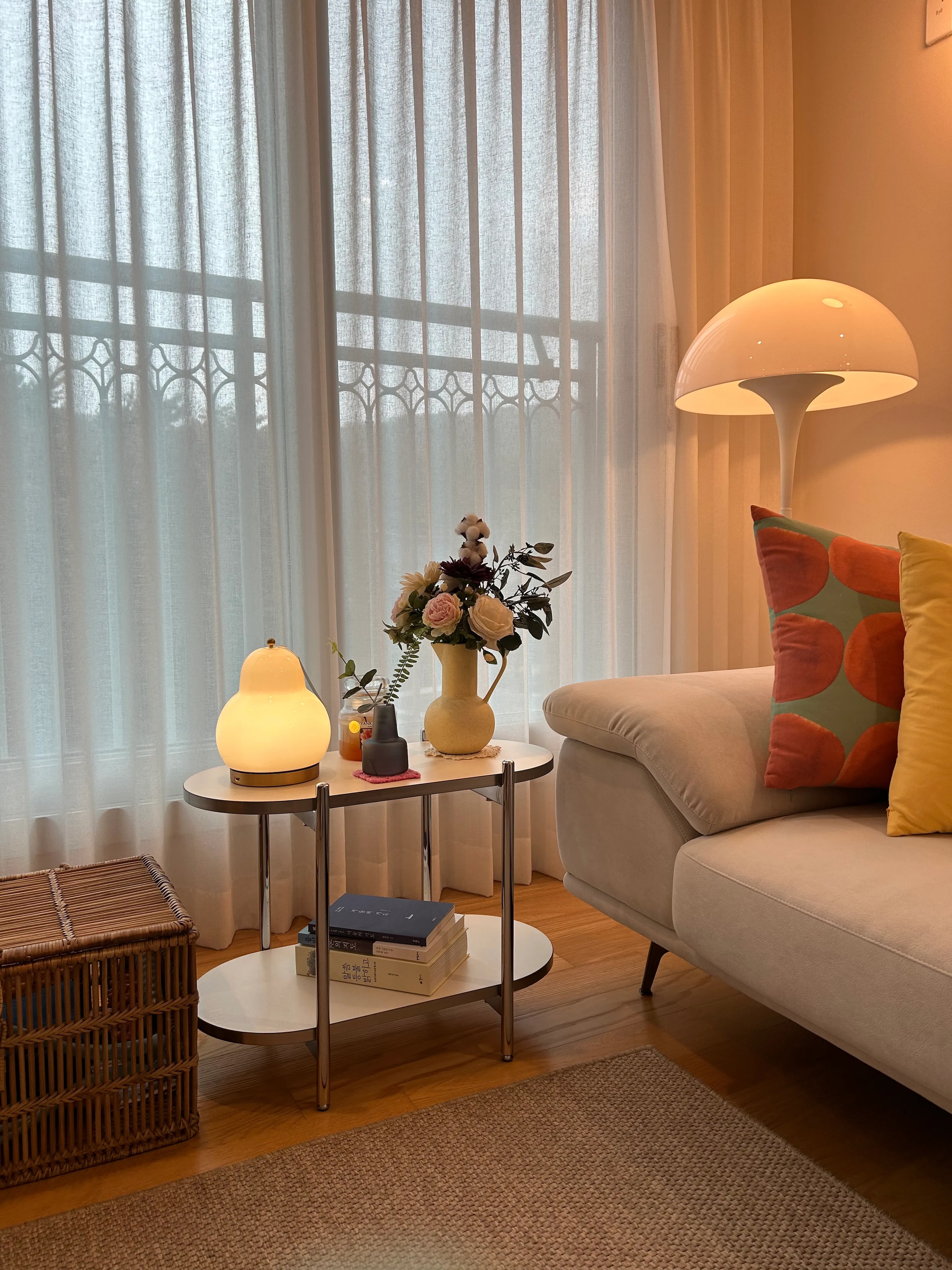 Blooming Foldable Floor Coffee Table user photo