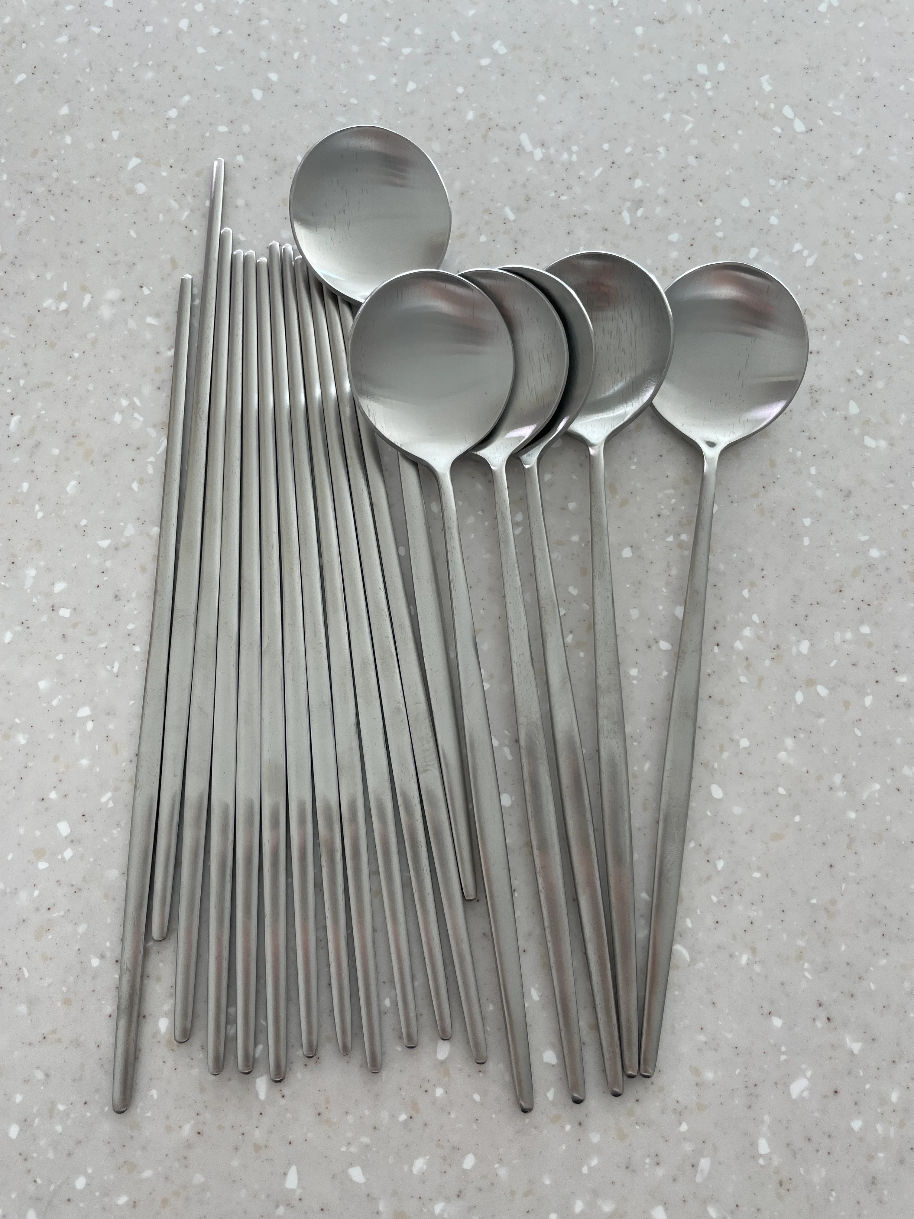 Helio Stainless Steel Spoon & Chopsticks Set user photo