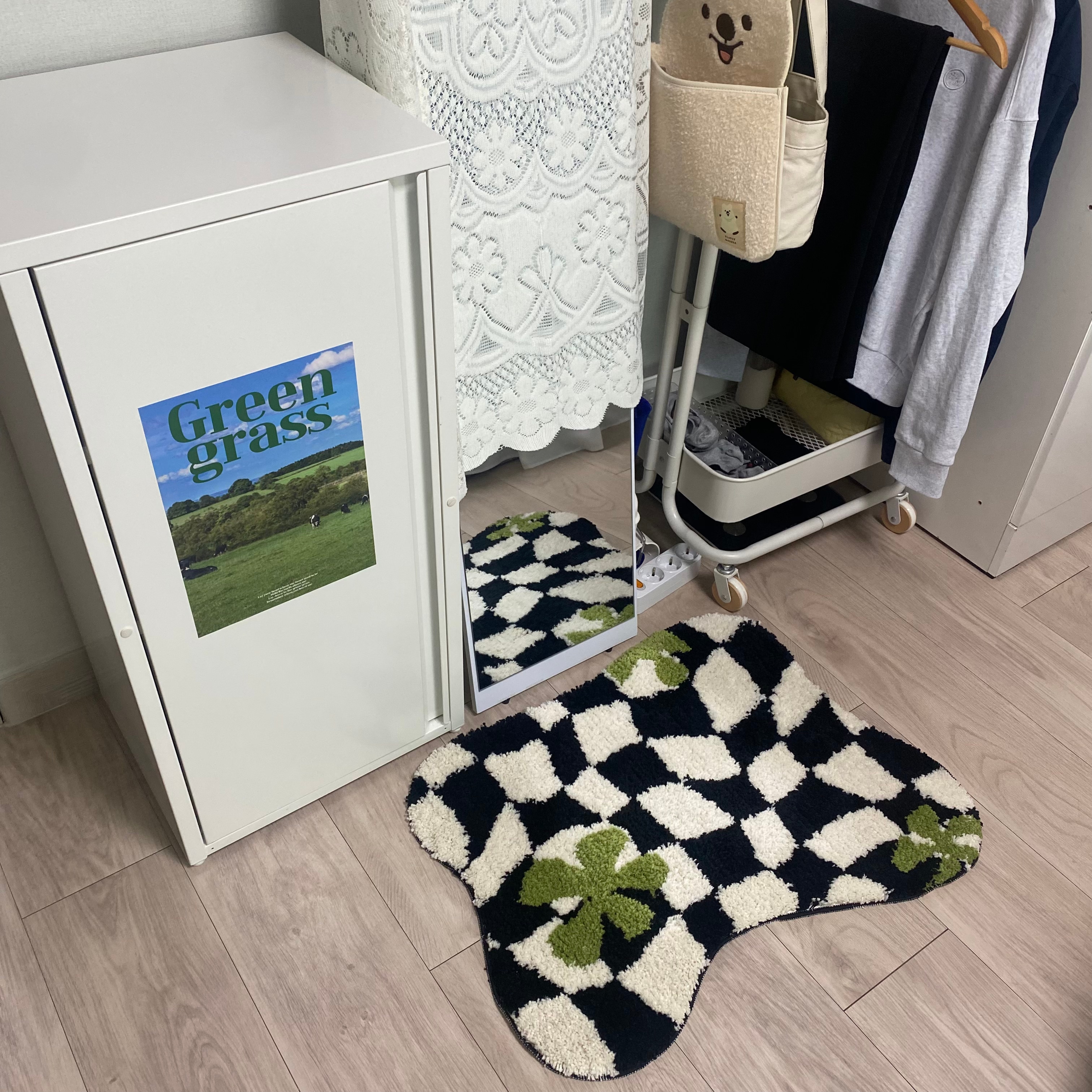 Checkered Accent Rug user photo