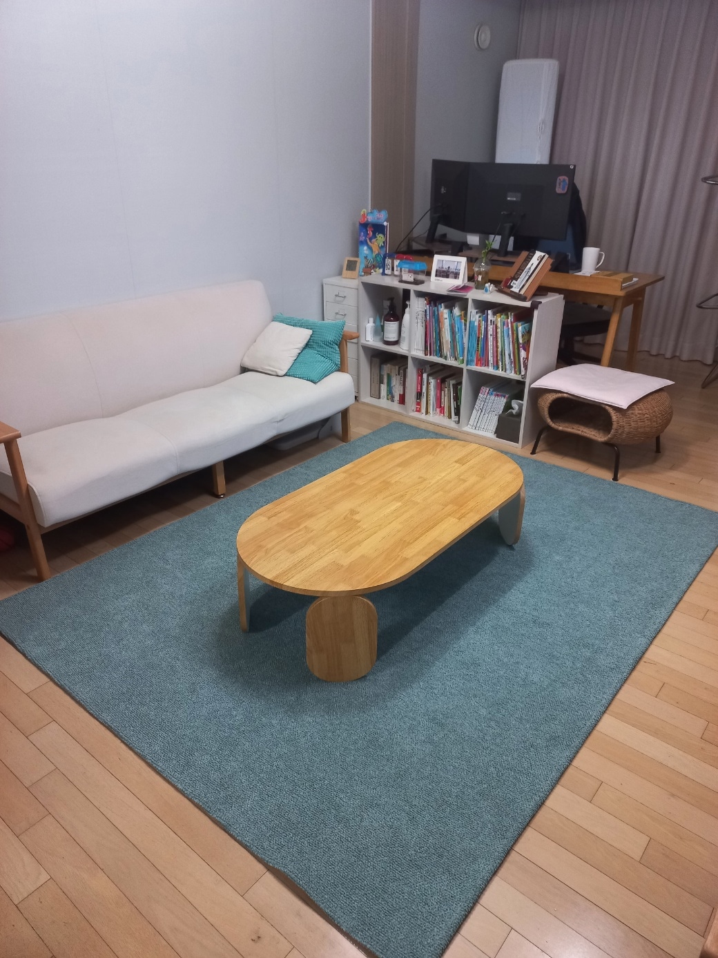 Louis Modular Foldable Wooden Coffee Table user photo