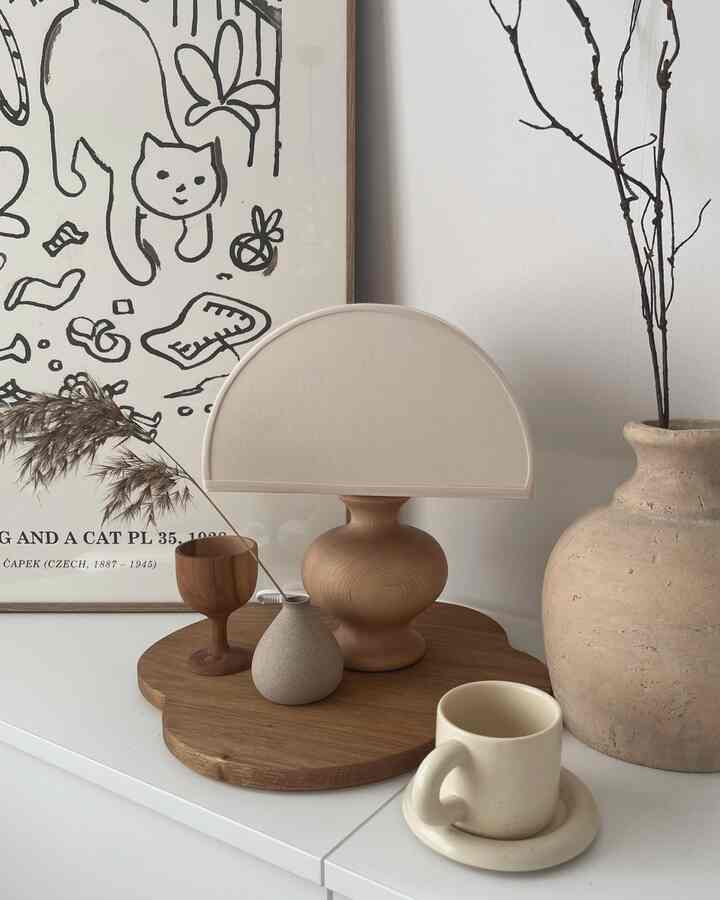 ウォータードロップ ミニ サンド セラミック 花瓶を使ったコーディネート 3