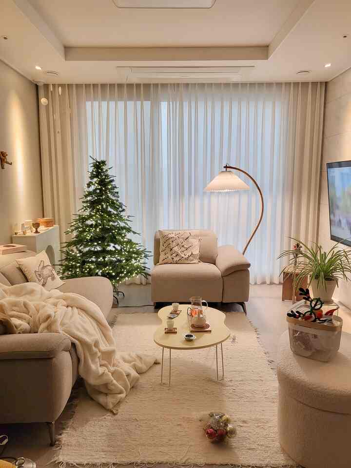 スーパーマット アップル形 折りたたみ テーブル［10色・2サイズ］を使ったコーディネート 3