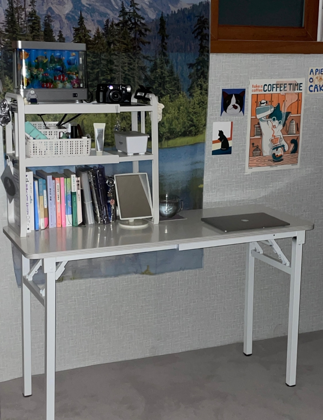 Adjustable Desk Storage Shelf (2-Tier) user photo