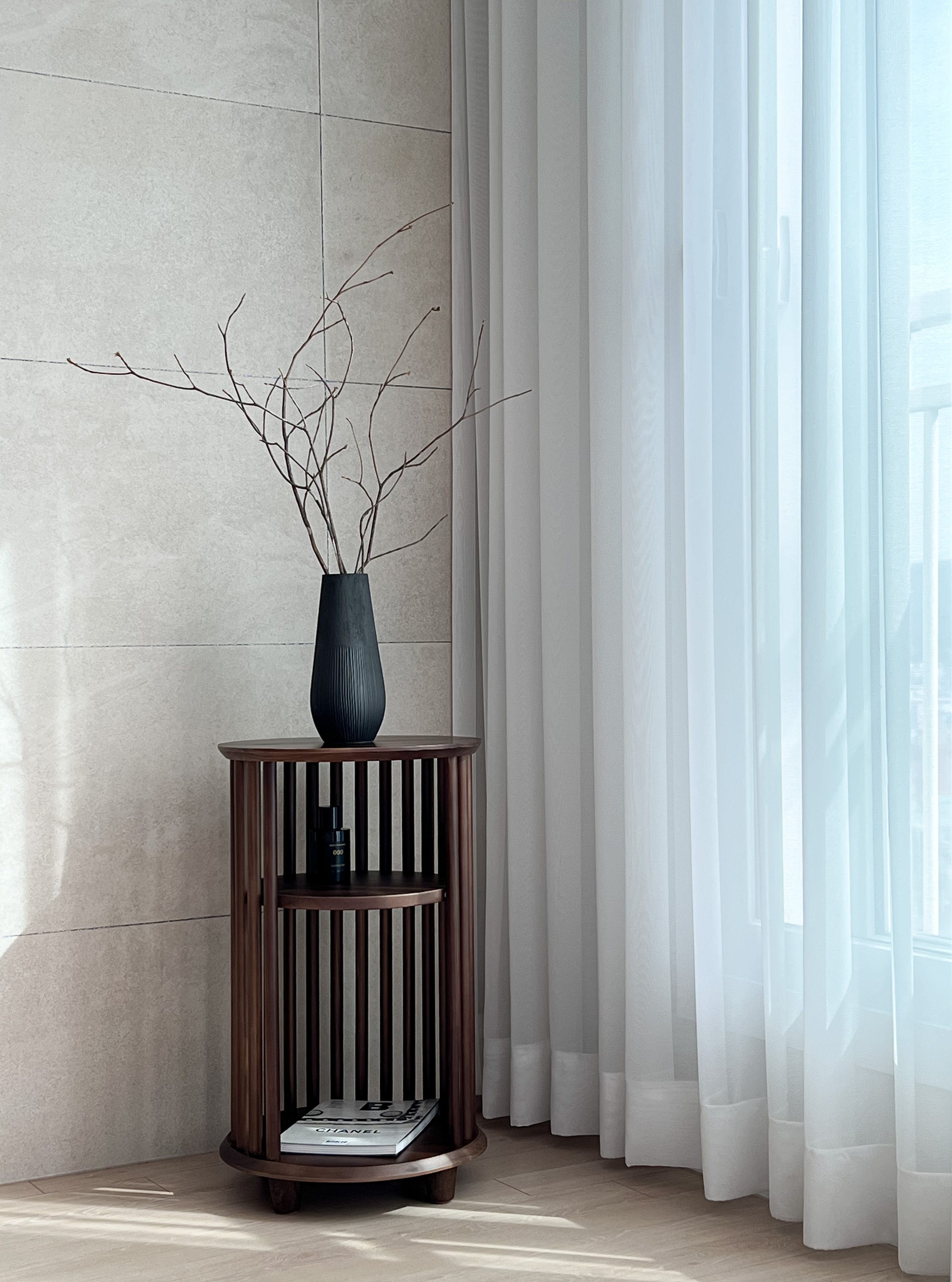 Ivy Solid Pine Wood Nightstand user photo