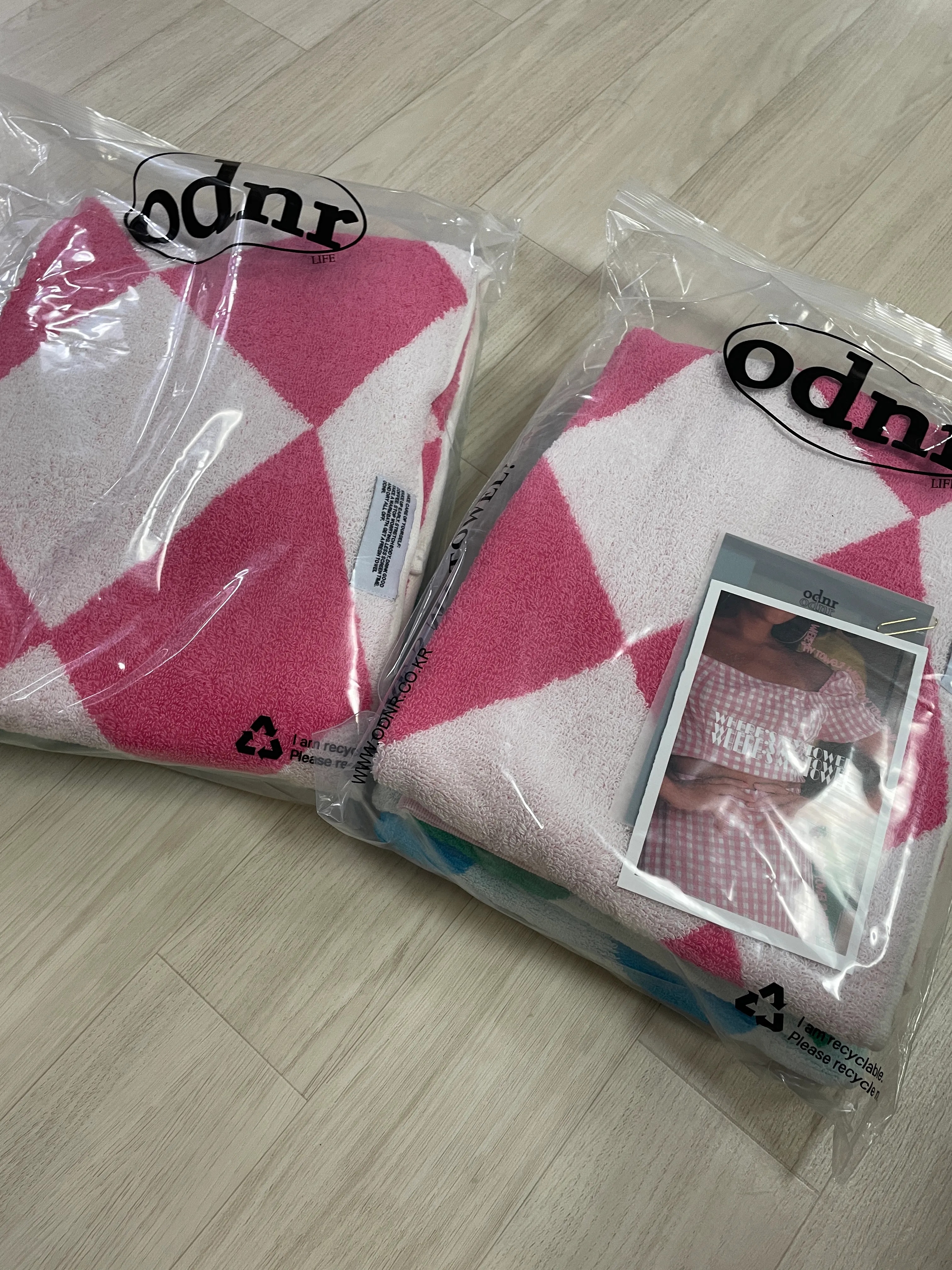 ODNR Sorbet Argyle Premium Hotel Towel Set (6-Piece) user photo