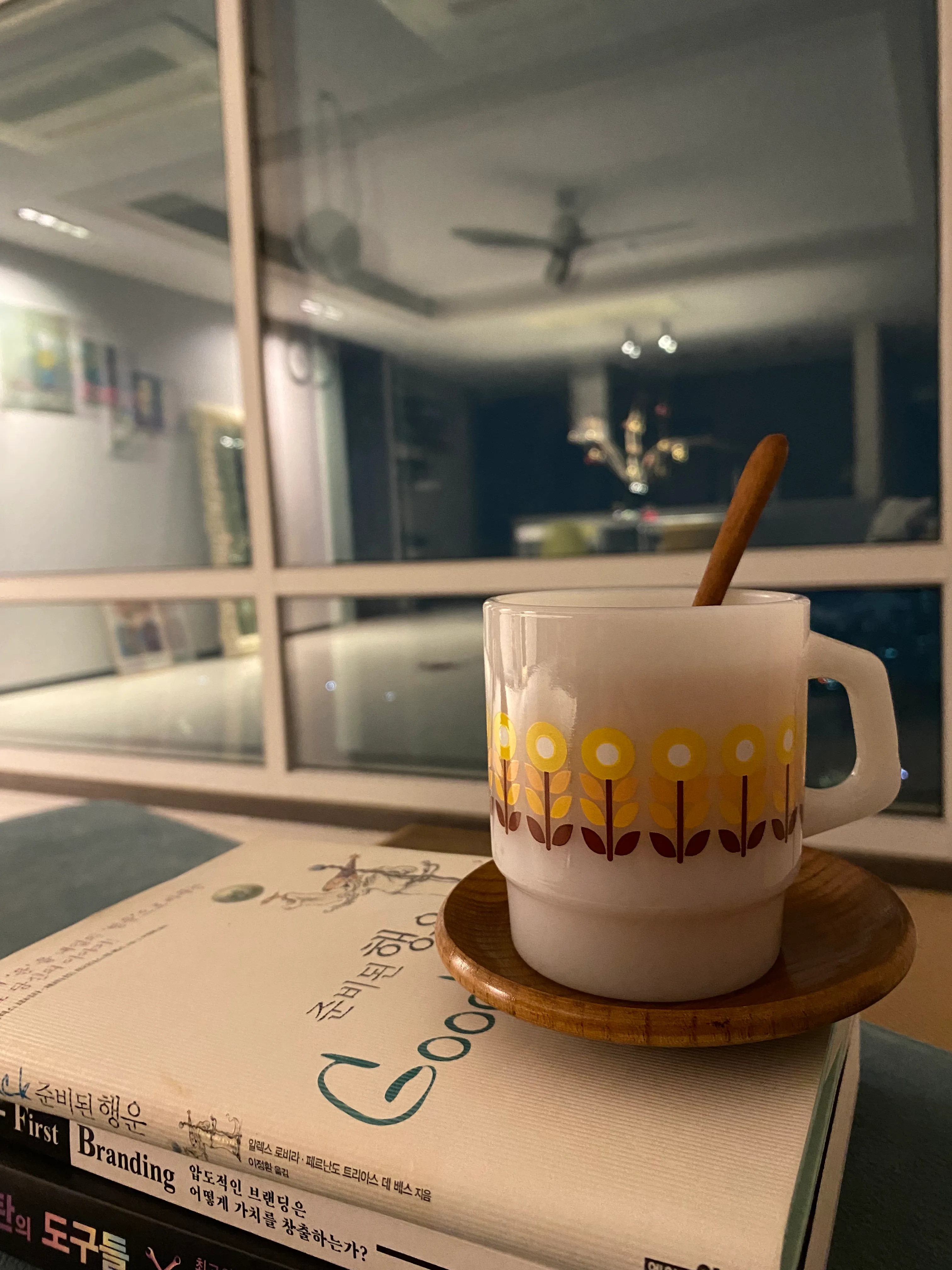 Syracuse Pattern Milk Glass Mug user photo