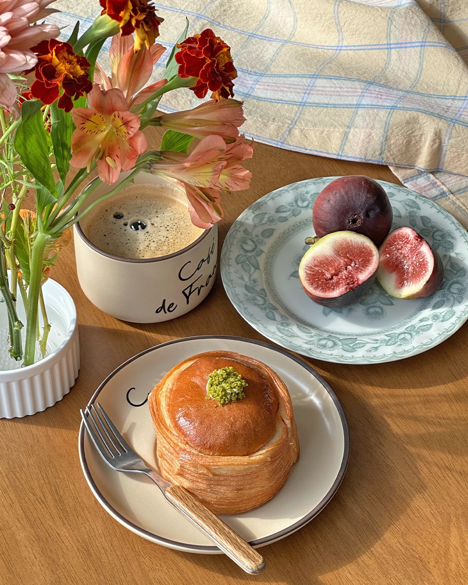Vintage Floral Dessert Plate user photo