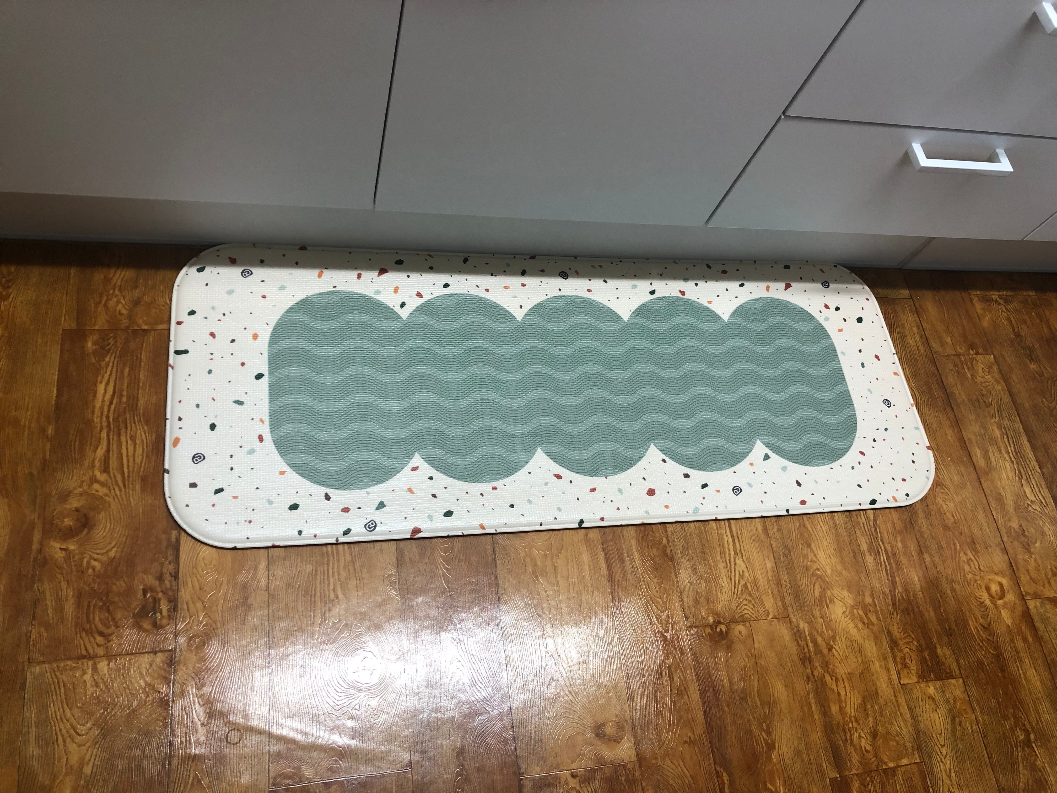 Wave Terrazzo Kitchen Cushion Mat user photo