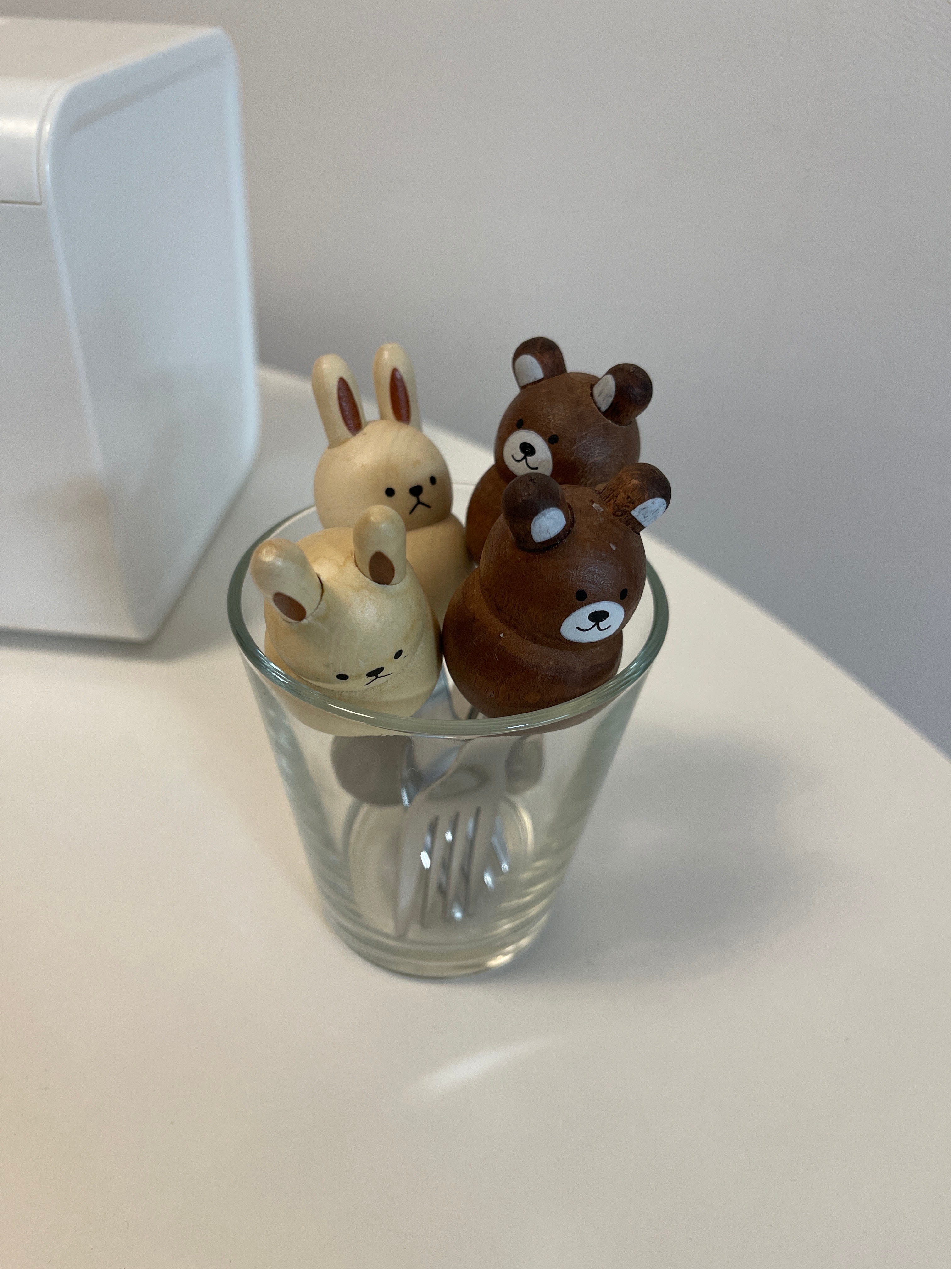 Chubby Animal Wood Handle Spoon & Fork Set (4-Piece) user photo