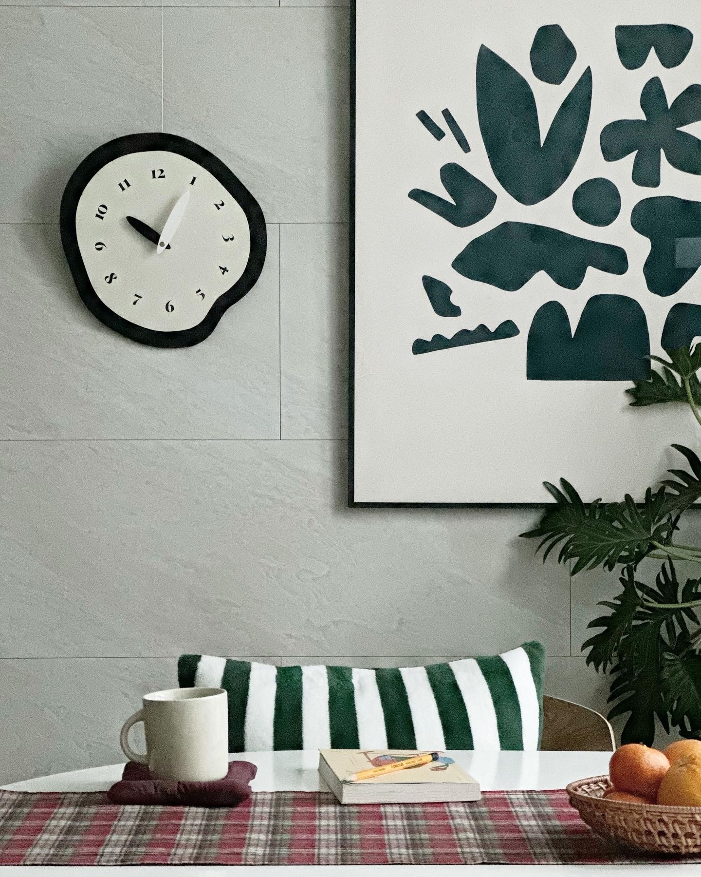 Wavy Retro Wall Clock user photo