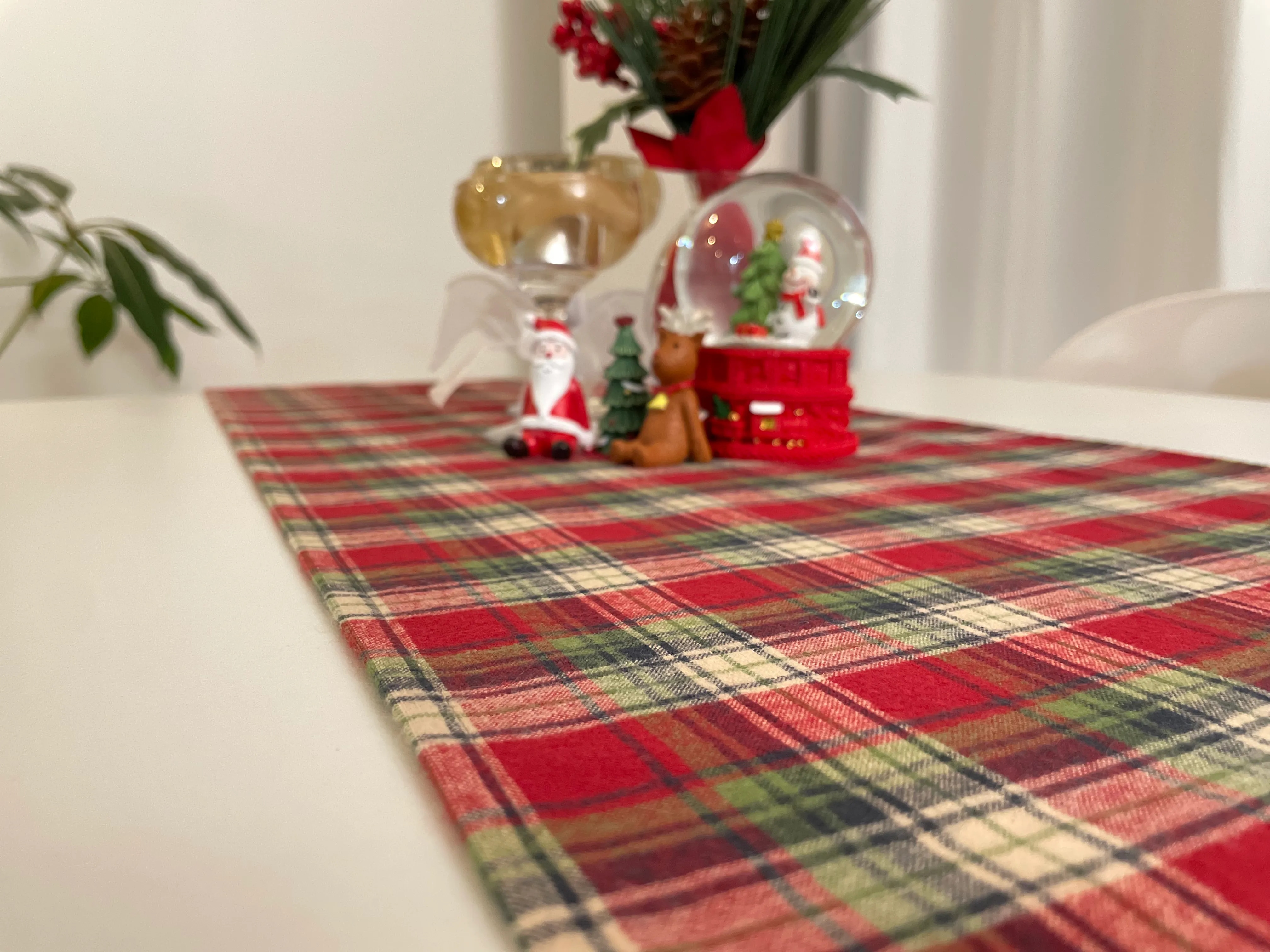 Classic Plaid Cotton Table Runner user photo