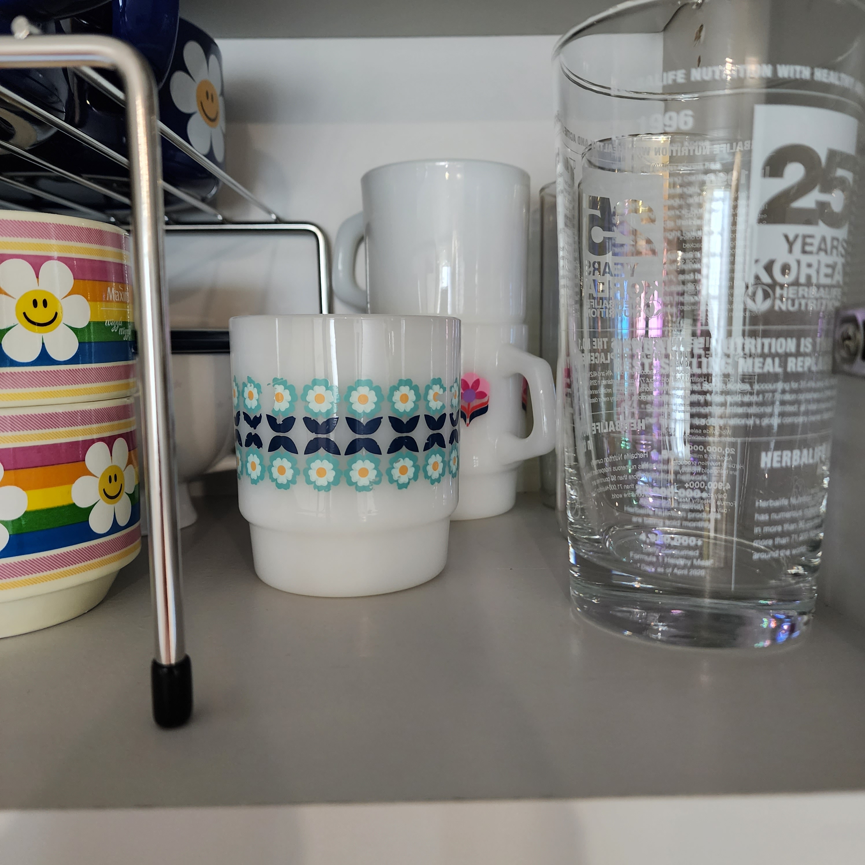 Syracuse Pattern Milk Glass Mug user photo