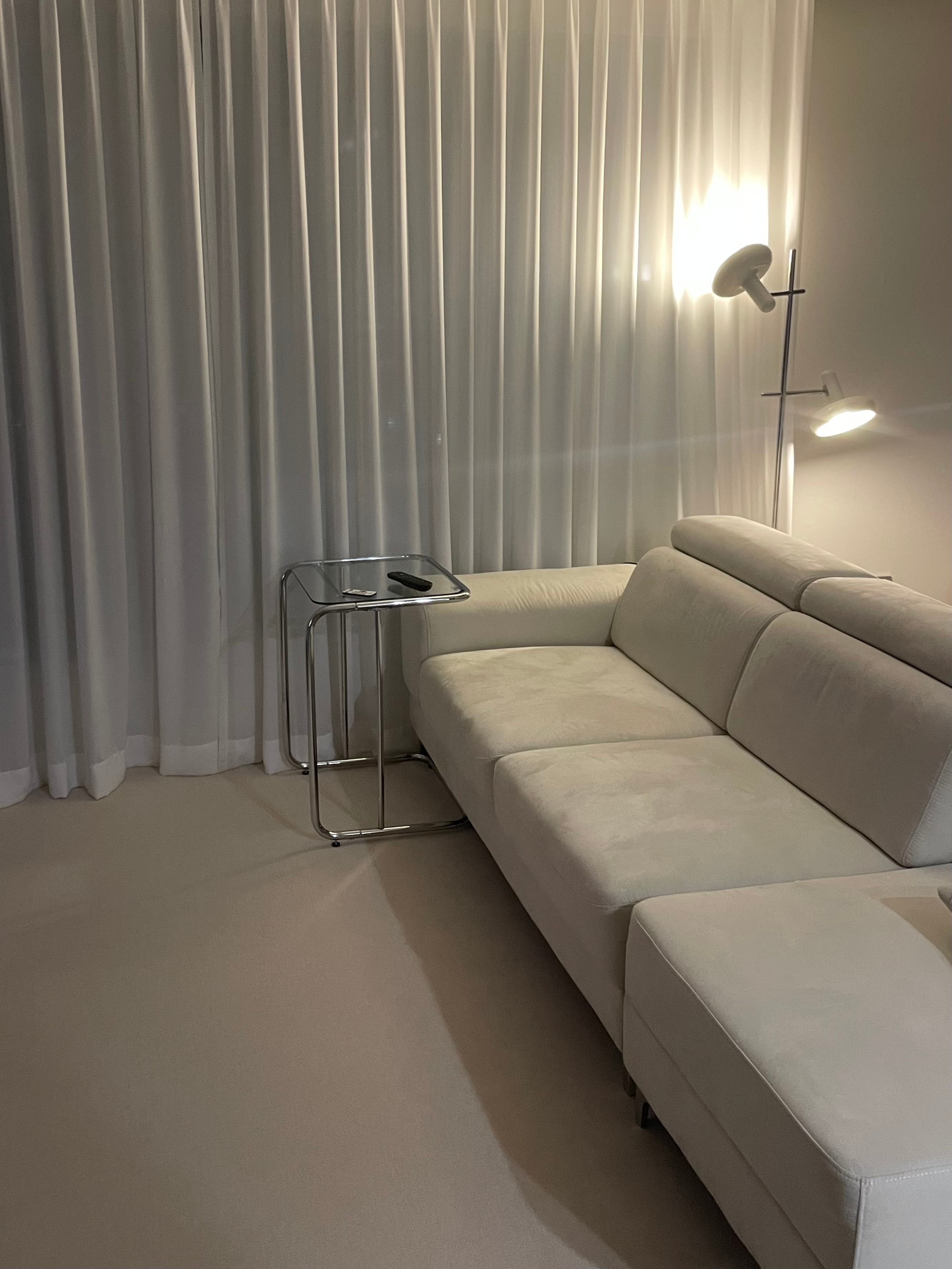 Glass C-Frame Side Table user photo