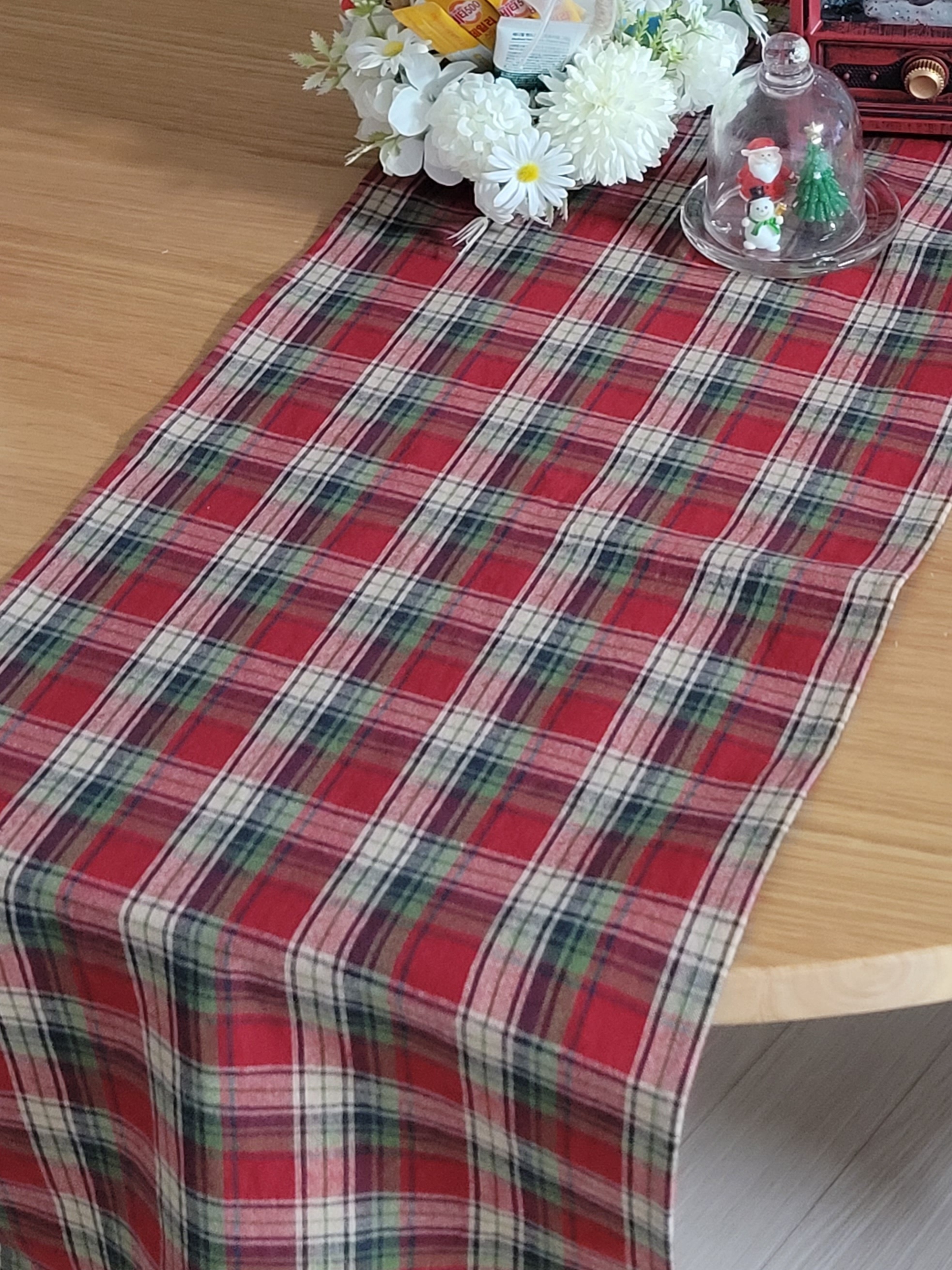 Classic Plaid Cotton Table Runner user photo