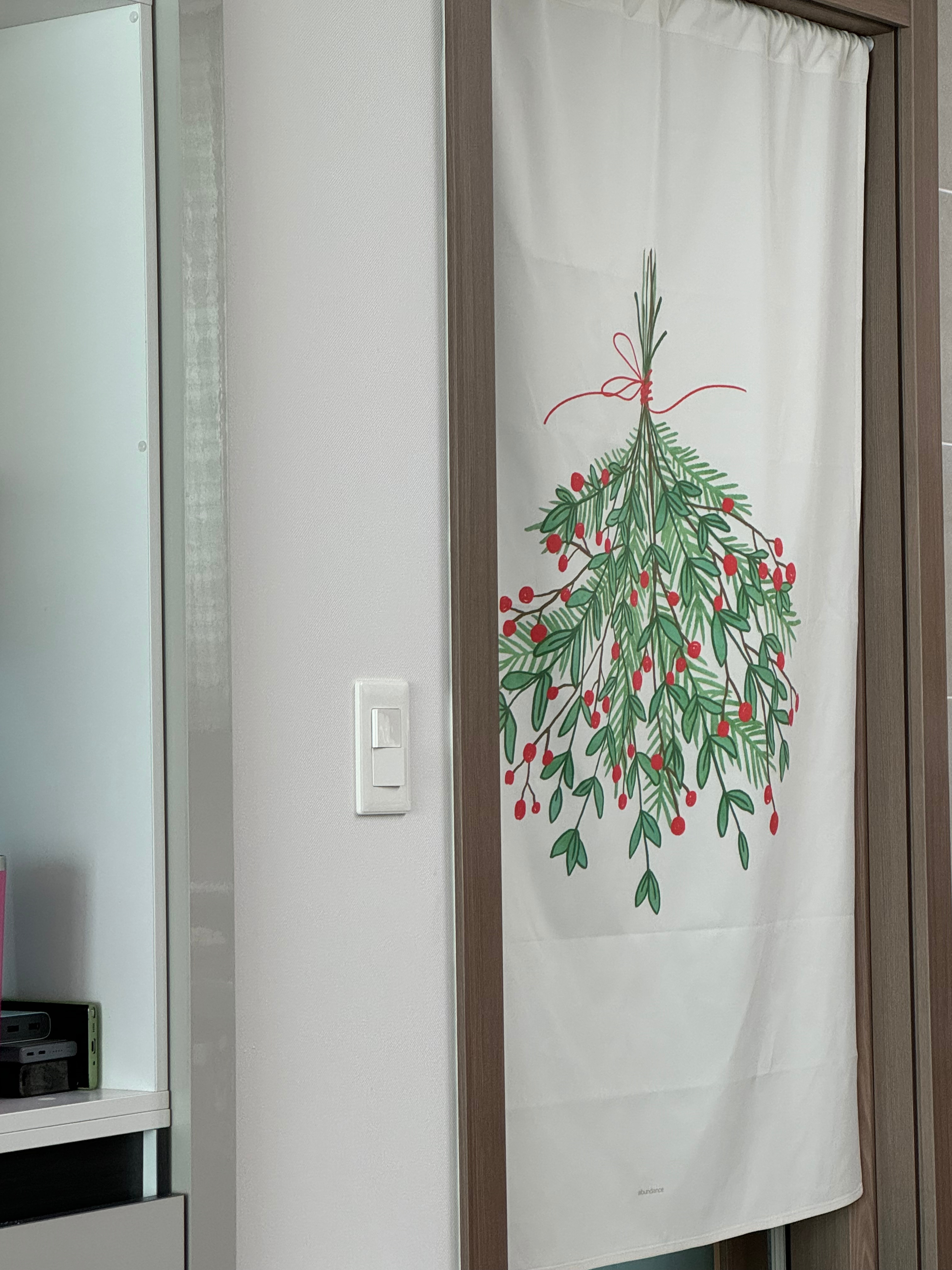 Christmas Bouquet Door Curtain user photo
