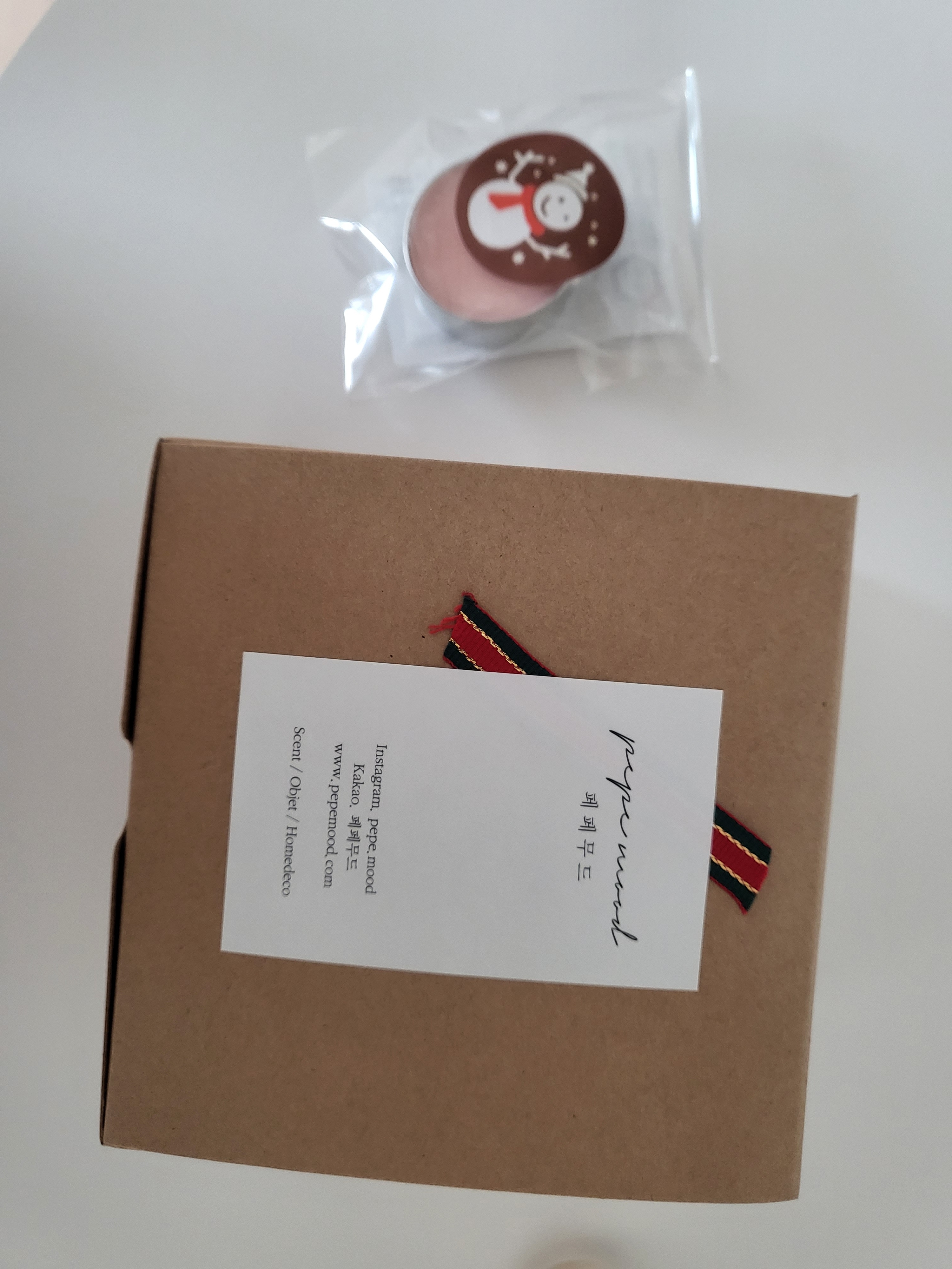 Christmas Bear & Tree Candle Set user photo