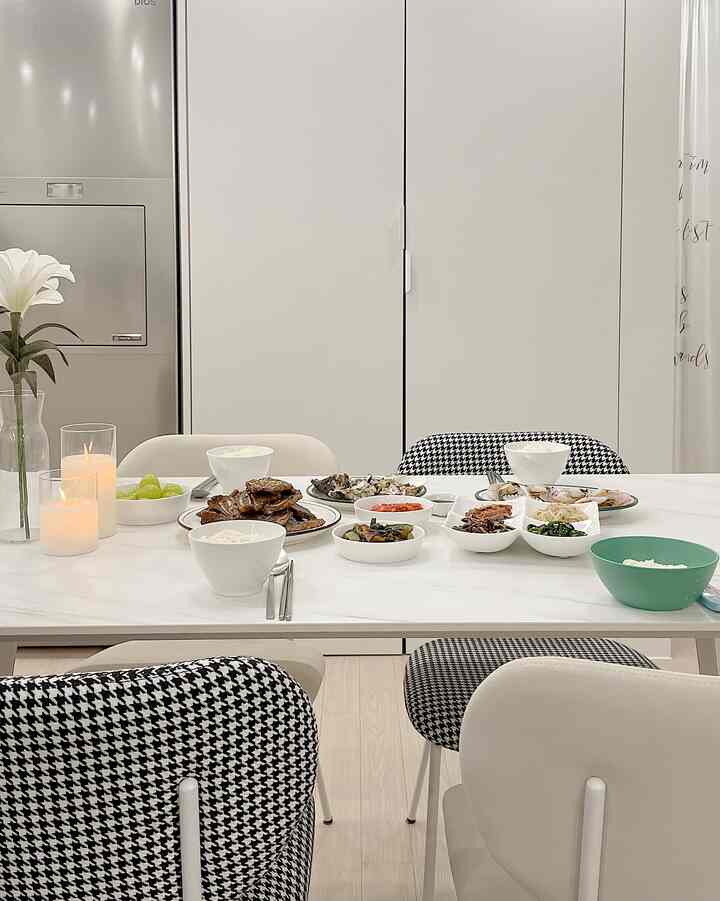 LED グラスキャンドル［2色・3サイズ］を使ったコーディネート 1