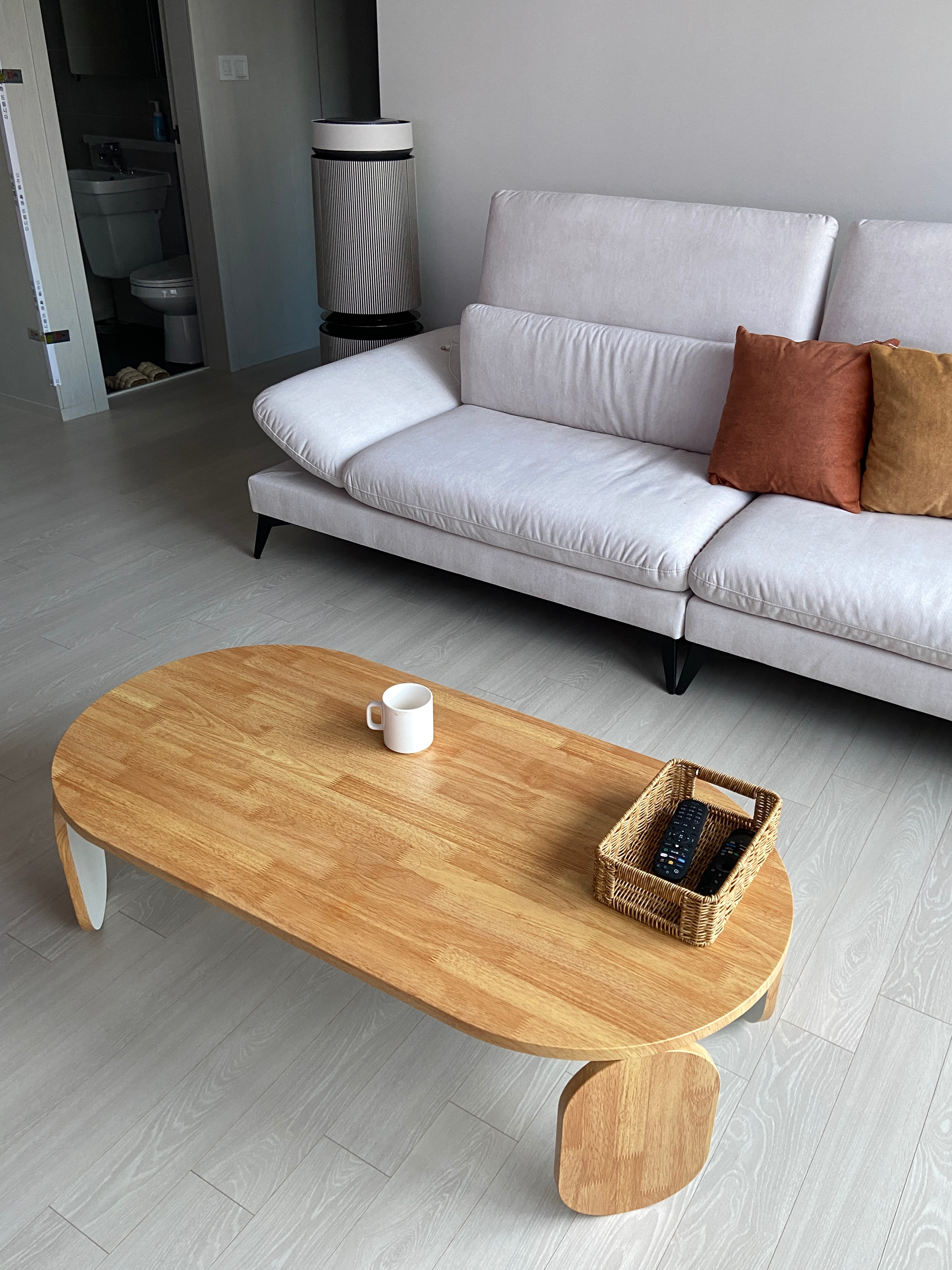 Louis Modular Foldable Wooden Coffee Table user photo