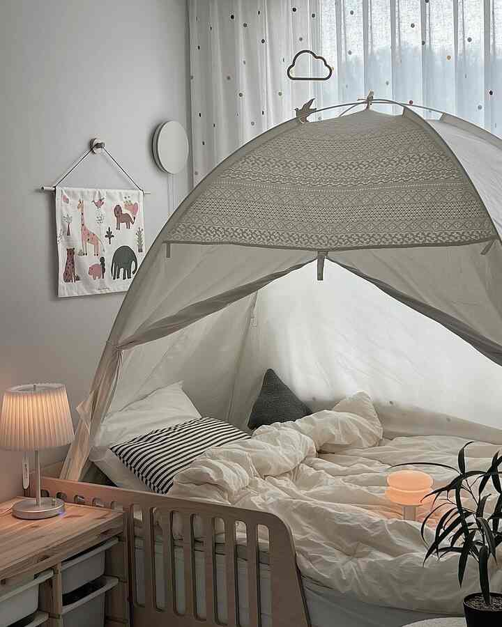 Haley レース ワンタッチ 暖房テント［3サイズ］を使ったコーディネート 2