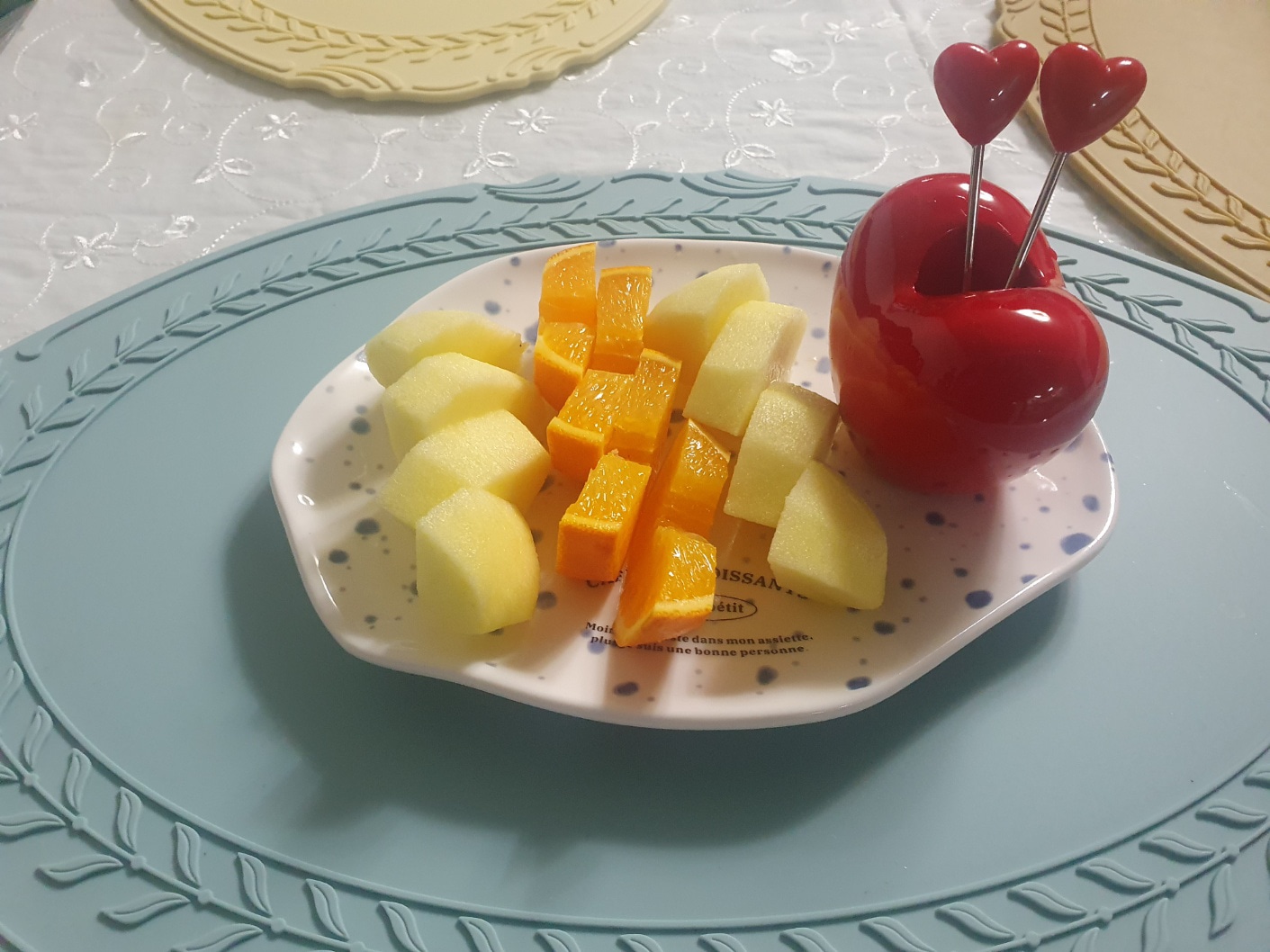 Ruffled Ceramic Dessert Plate user photo