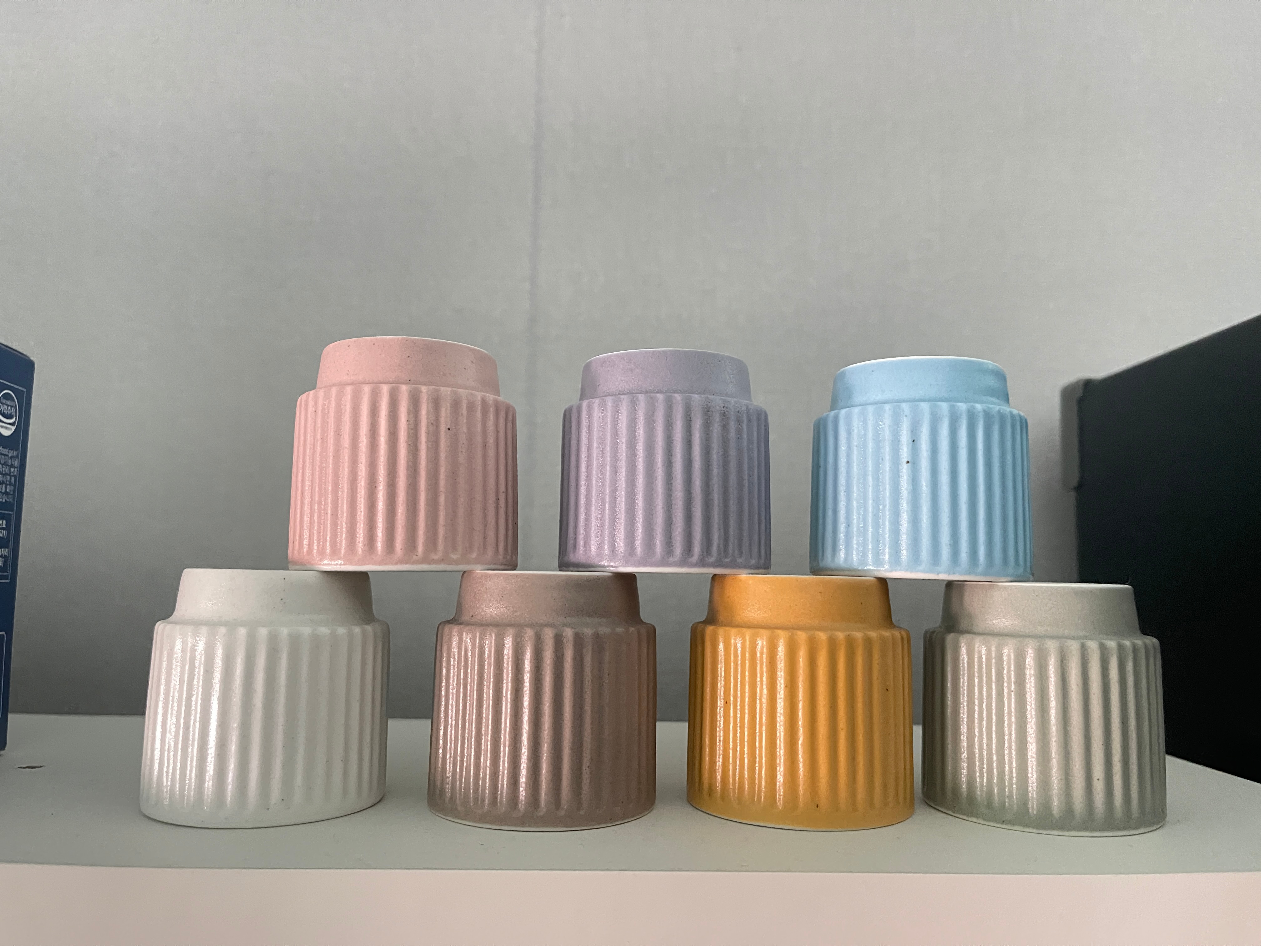 Ribbed Ceramic Soju Shot Glass user photo