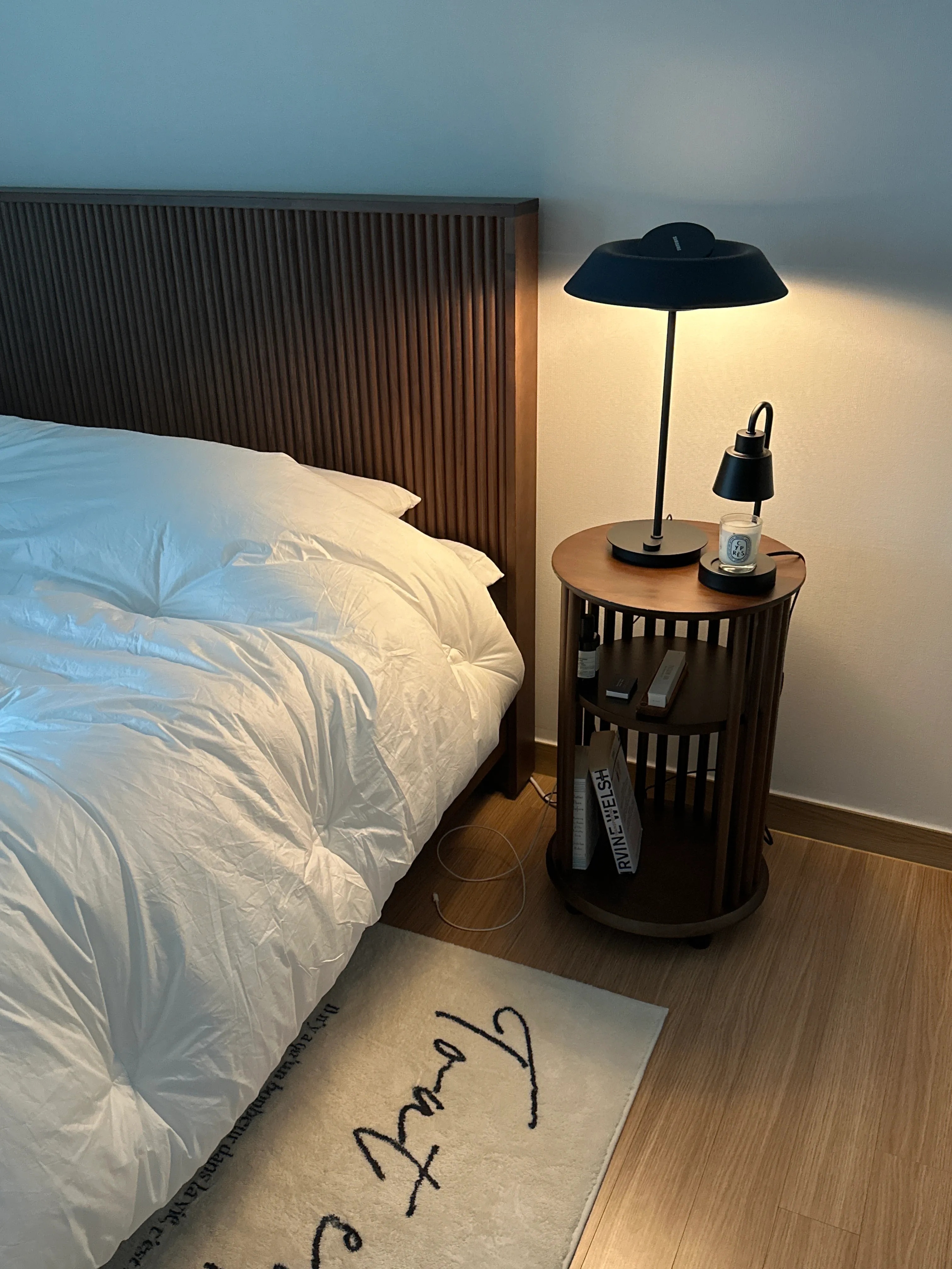 Ivy Solid Pine Wood Nightstand user photo