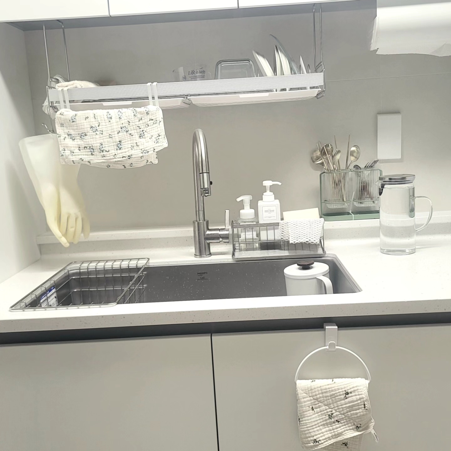 Micro Pattern Cotton Gauze Kitchen Towel user photo