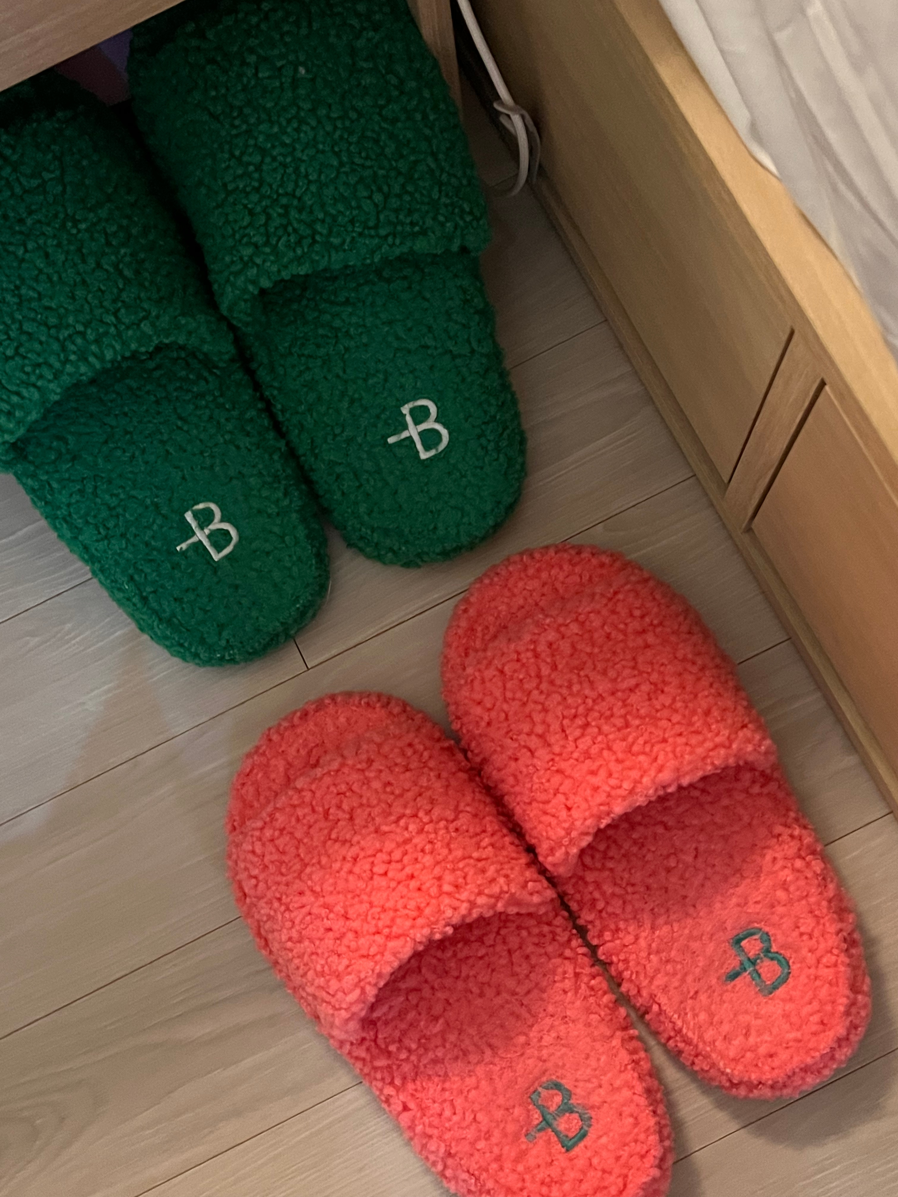 Fluffy Fleece Noise-Reducing Slippers user photo