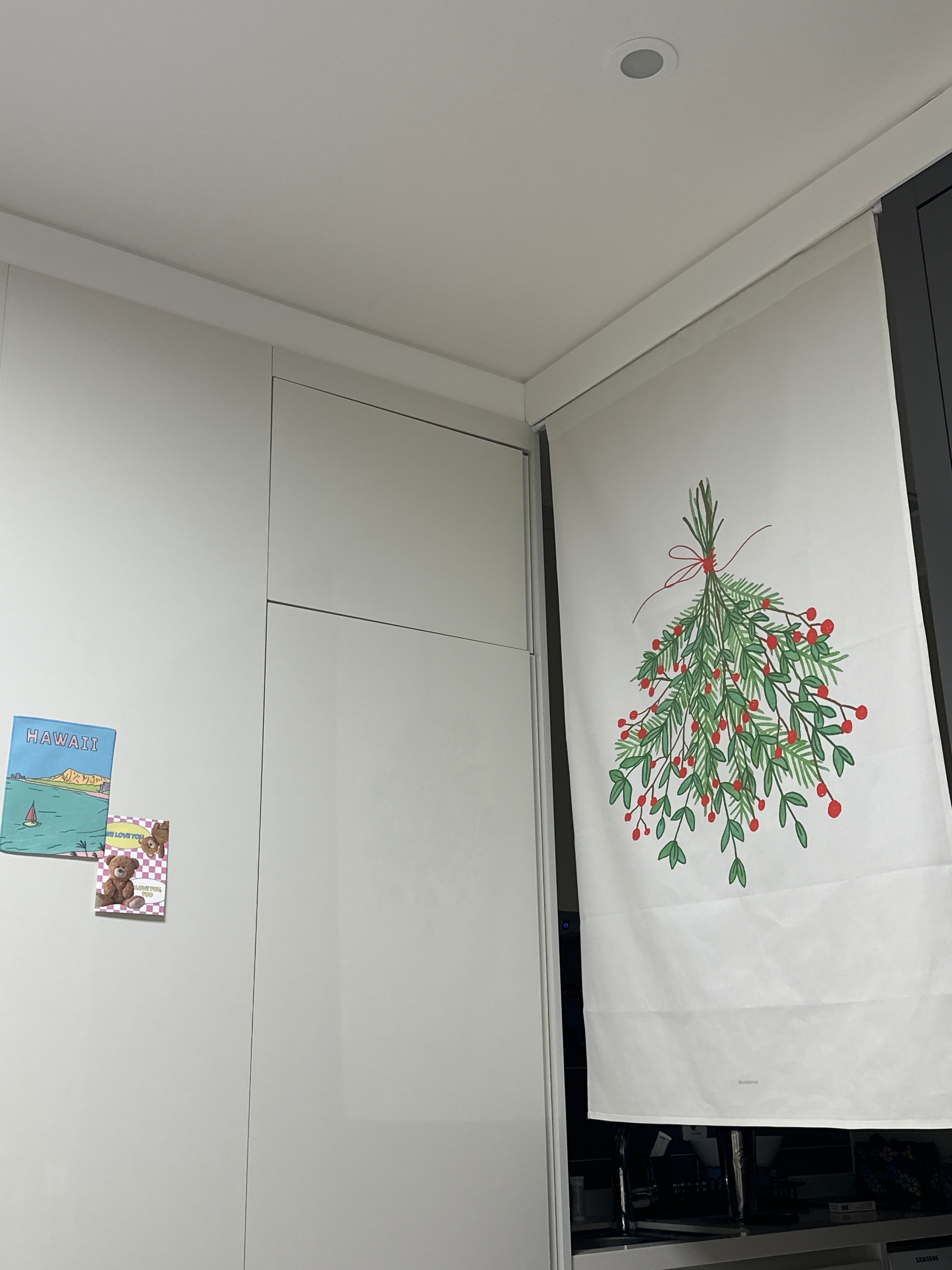 Christmas Bouquet Door Curtain user photo