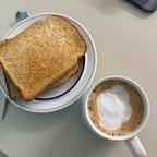 #우리집컵자랑 #맞팔
 아침은 토스트 🧑‍🍳