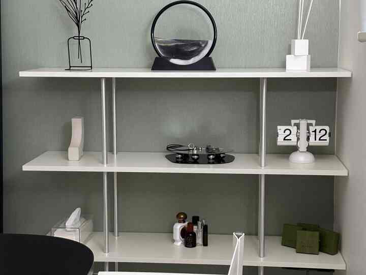 ミラー トレイを使ったコーディネート 1