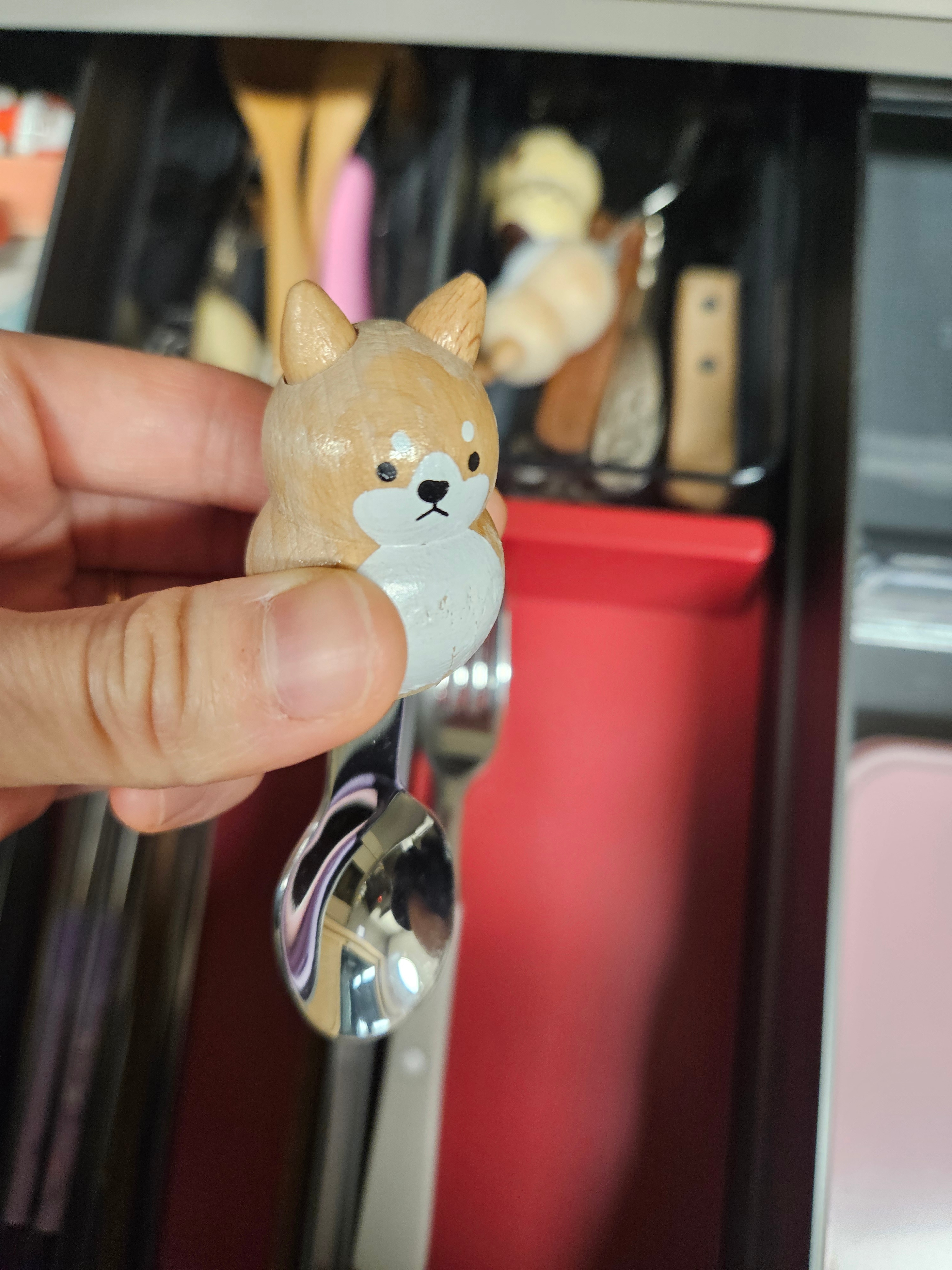 Chubby Animal Wood Handle Spoon & Fork Set (4-Piece) user photo