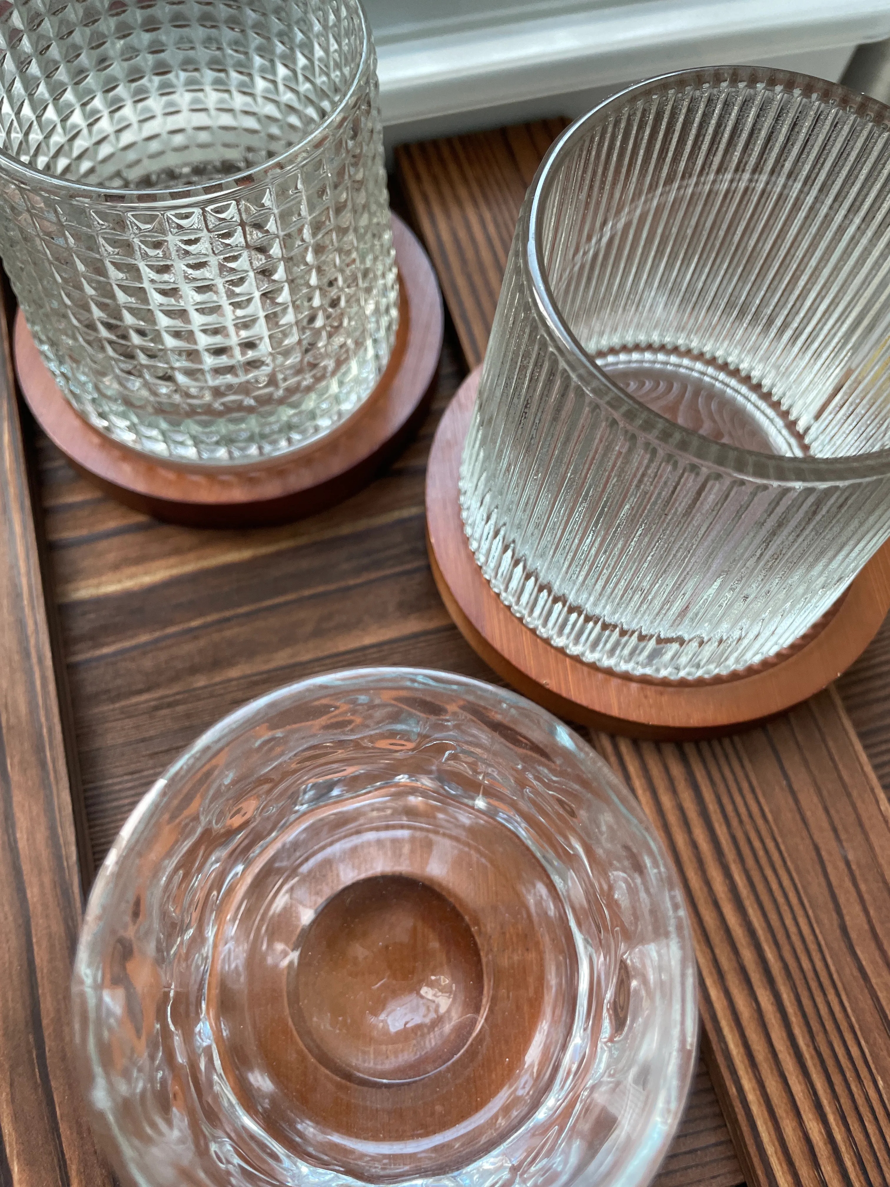 Whiskey Glass & Coaster Set user photo