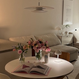 날씨가 우중충한 날이니까 화사하게 꽃멍🌸
#꽃인테리어 #화병 #꽃멍 #테이블 #원형테이블 #원형식탁 #인테리어조명 #식탁조명 #식탁등 #소파 #주방 #거실 #모던